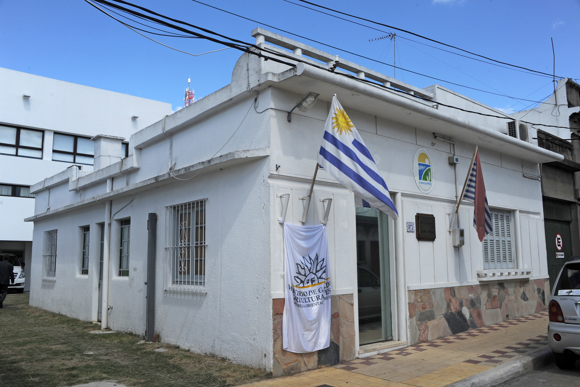 Sede de la Junta Departamental de Canelones, donde se realizaron las reuniones con autoridades del MGAP