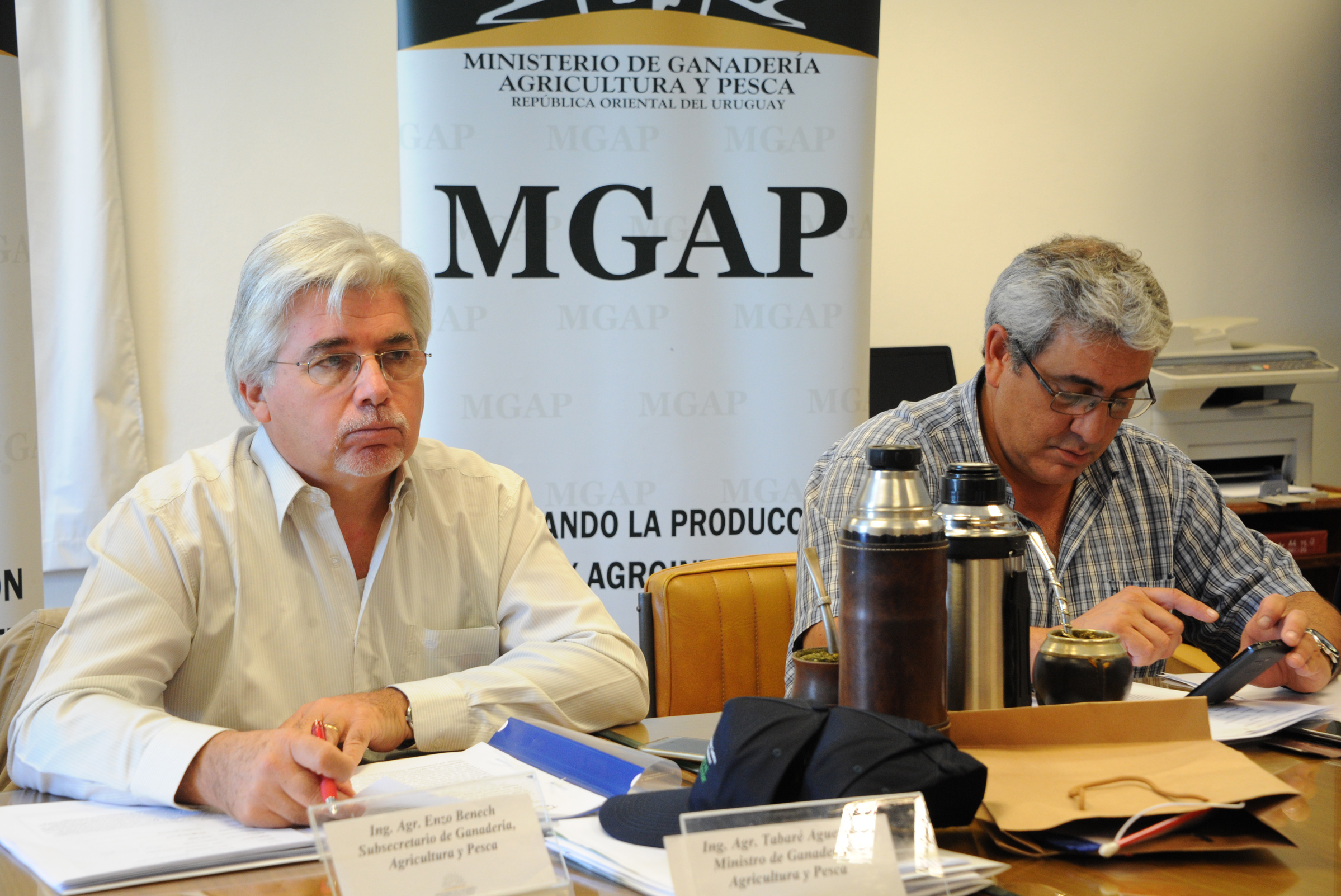 Audiencias recibidas por el ministro Aguerre y autoridades del MGAP