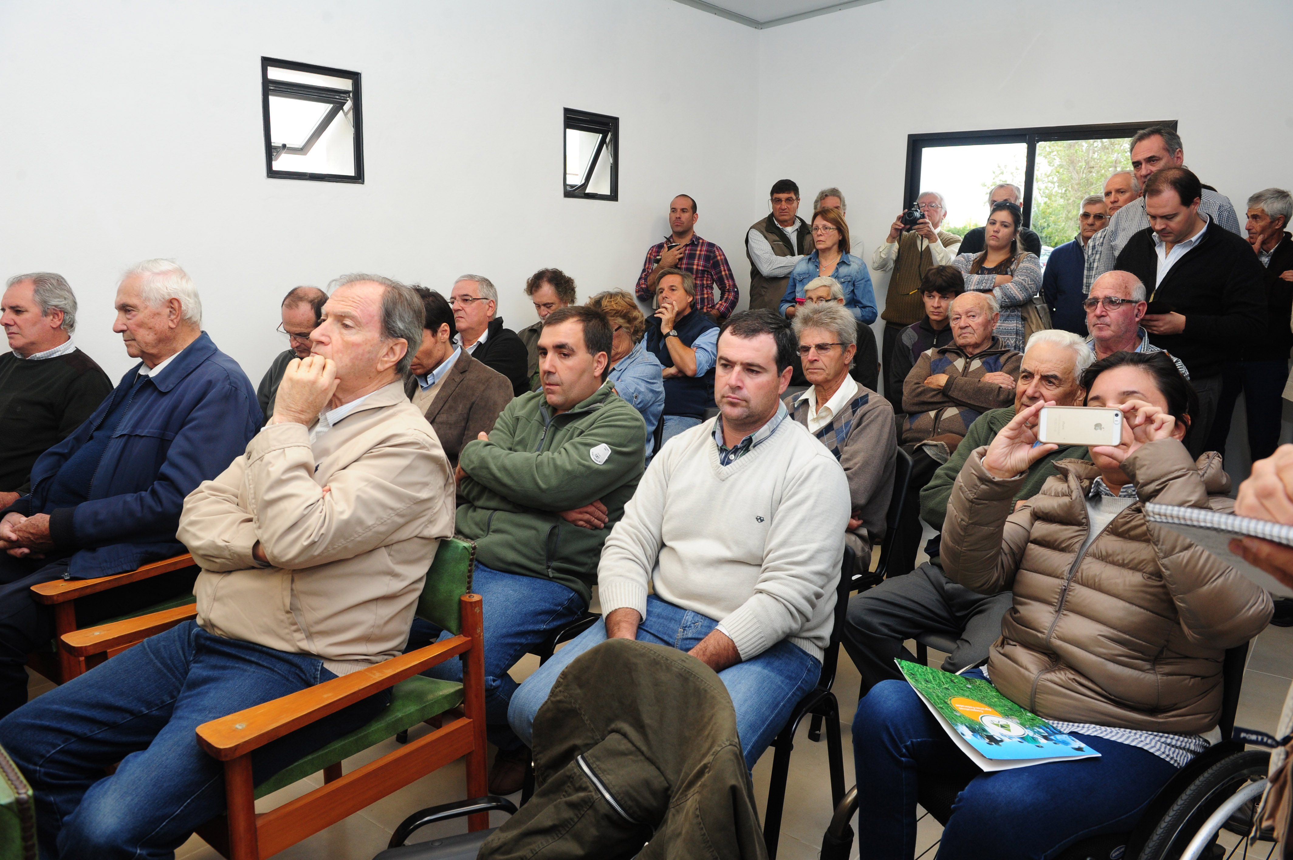 Asistentes a la conferencia