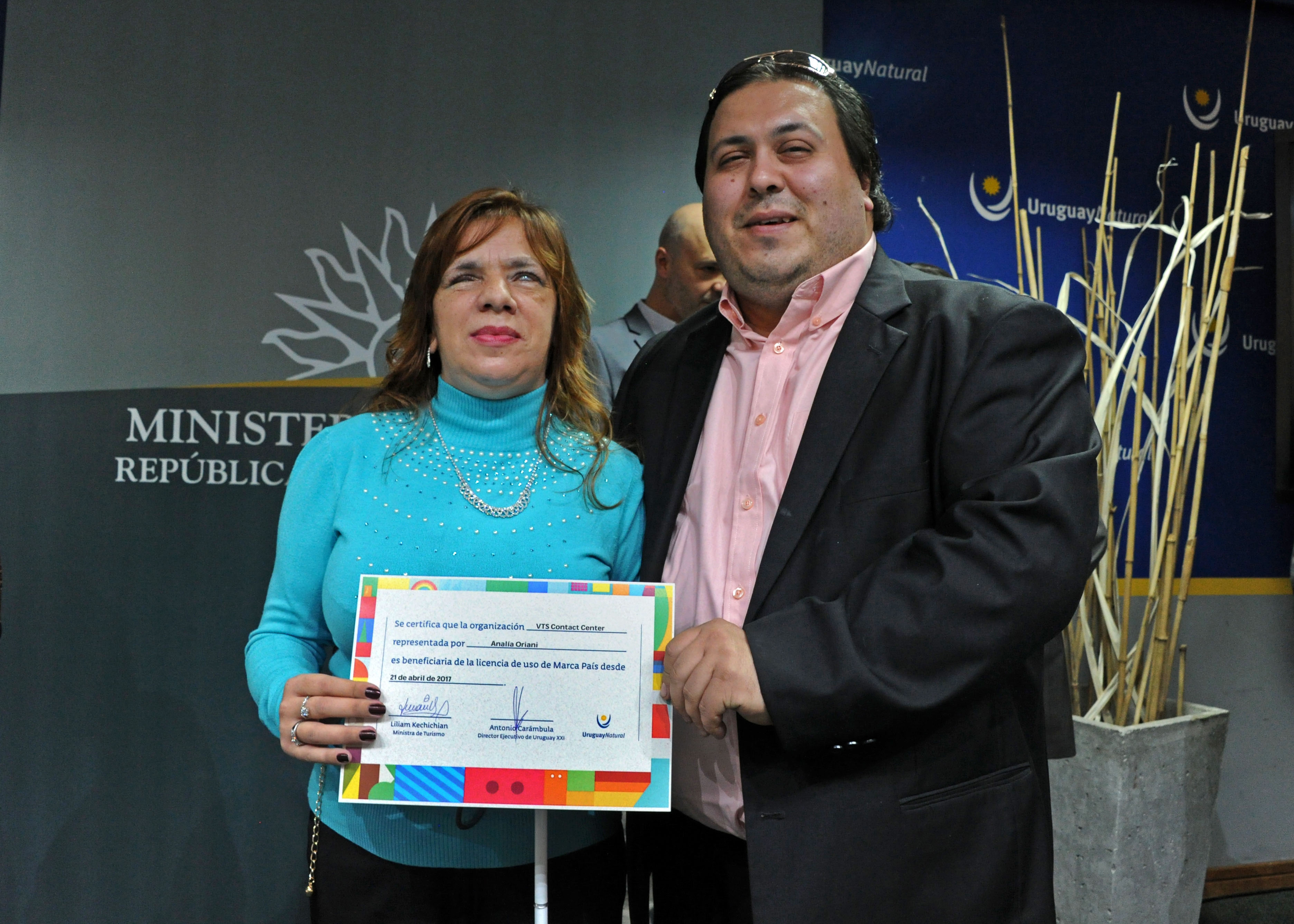 Beneficiario de la licencia de uso de marca país