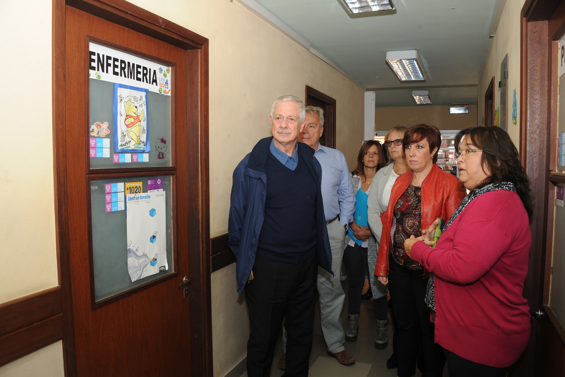 Ministro de Salud, Jorge Basso, y la presidenta de ASSE, Susana Muniz, recorrieron el Centro de Salud del Cerro
