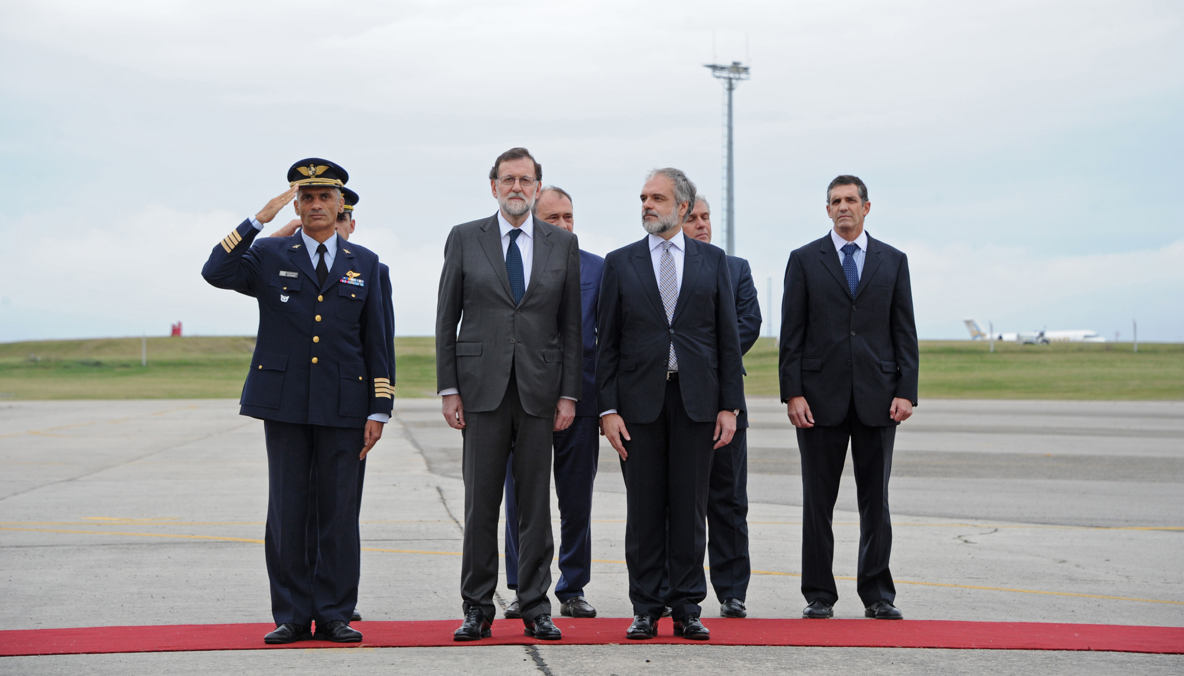 Subsecretario José Luis Cancela, junto al presidente del Gobierno español, Mariano Rajoy