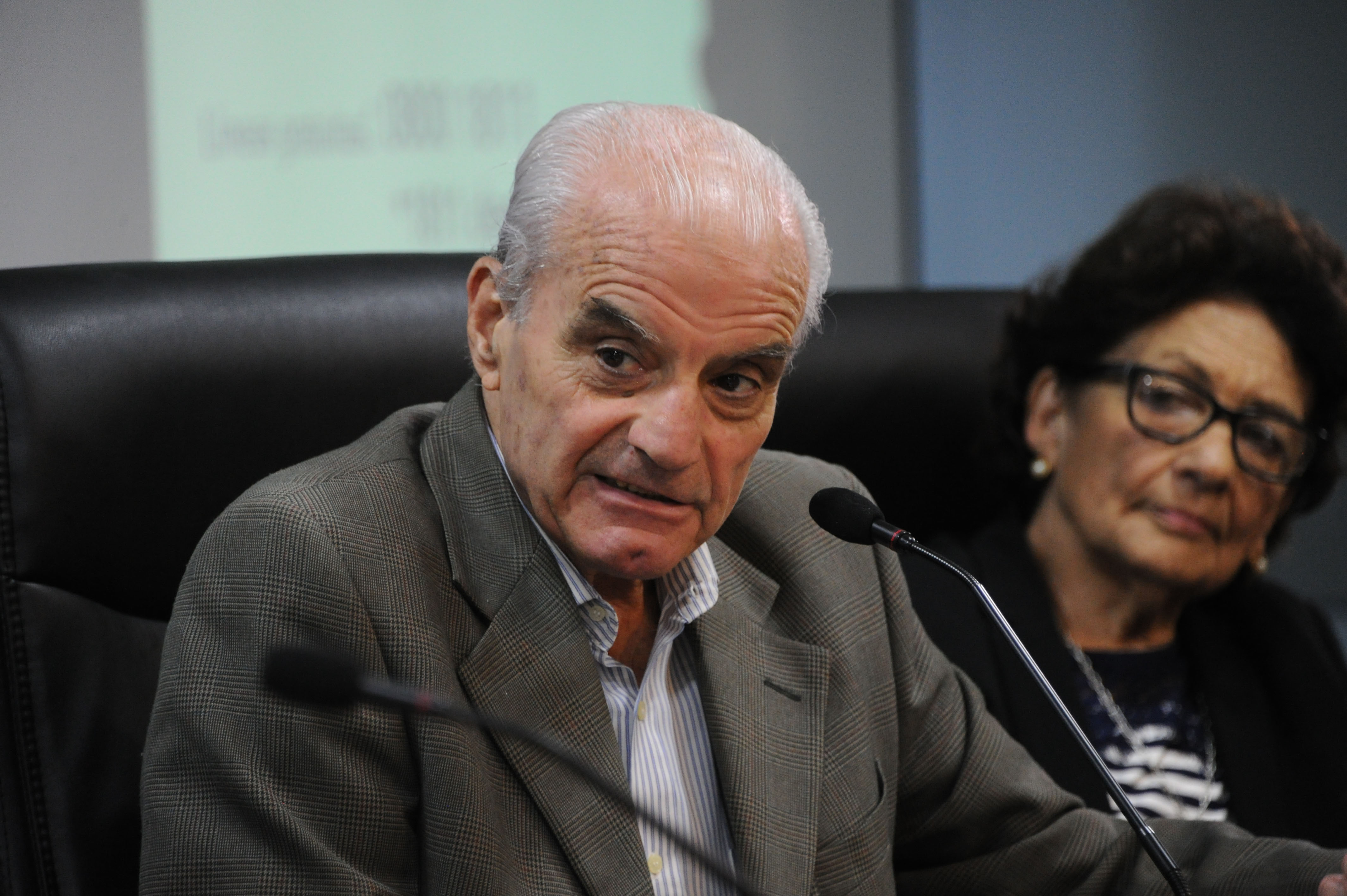Representante de la revista "Caminante", Jorge Bruni