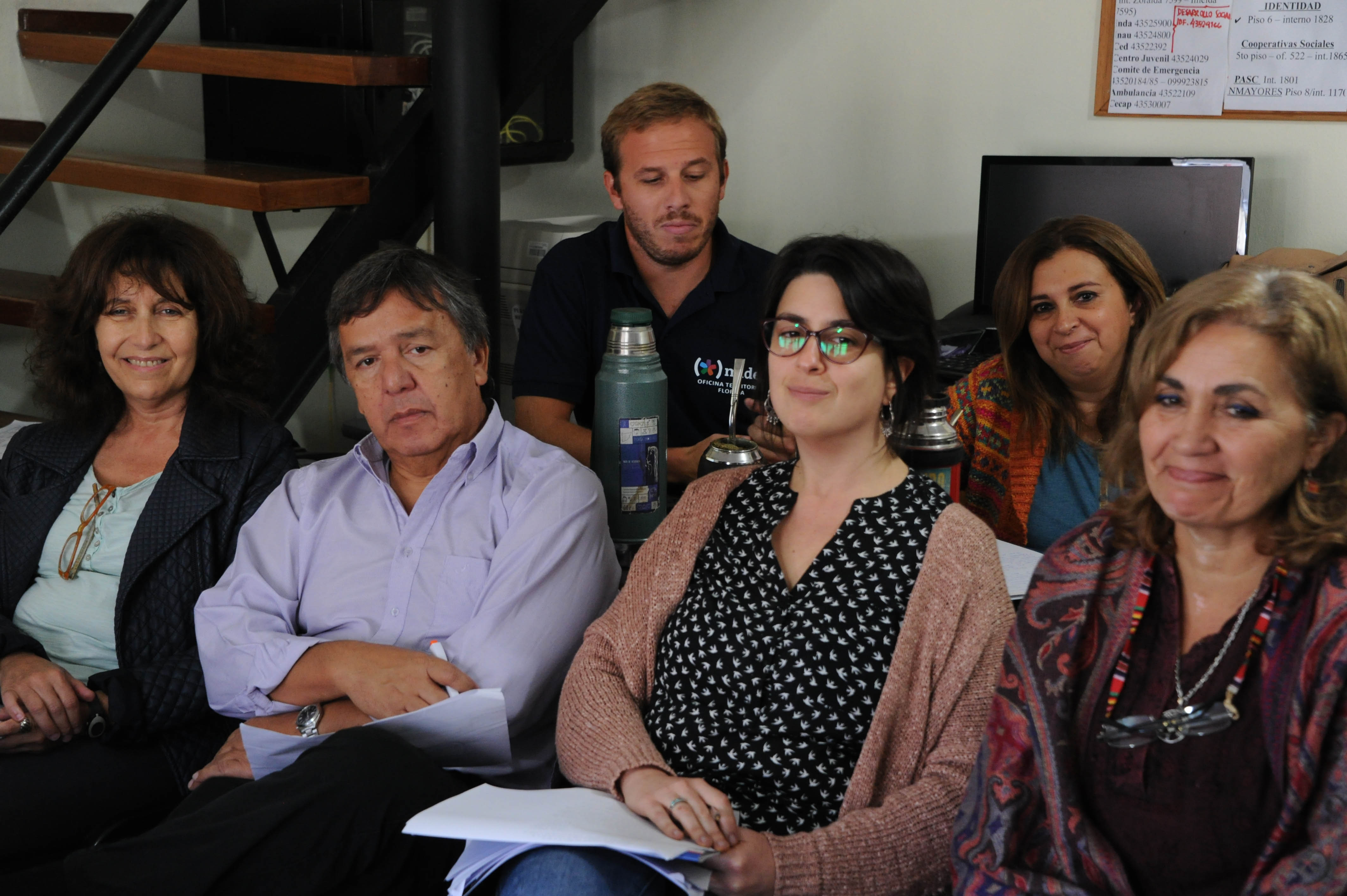 La ministra Arismendi y autoridades de Desarrollo Social recibieron a vecinos de Florida