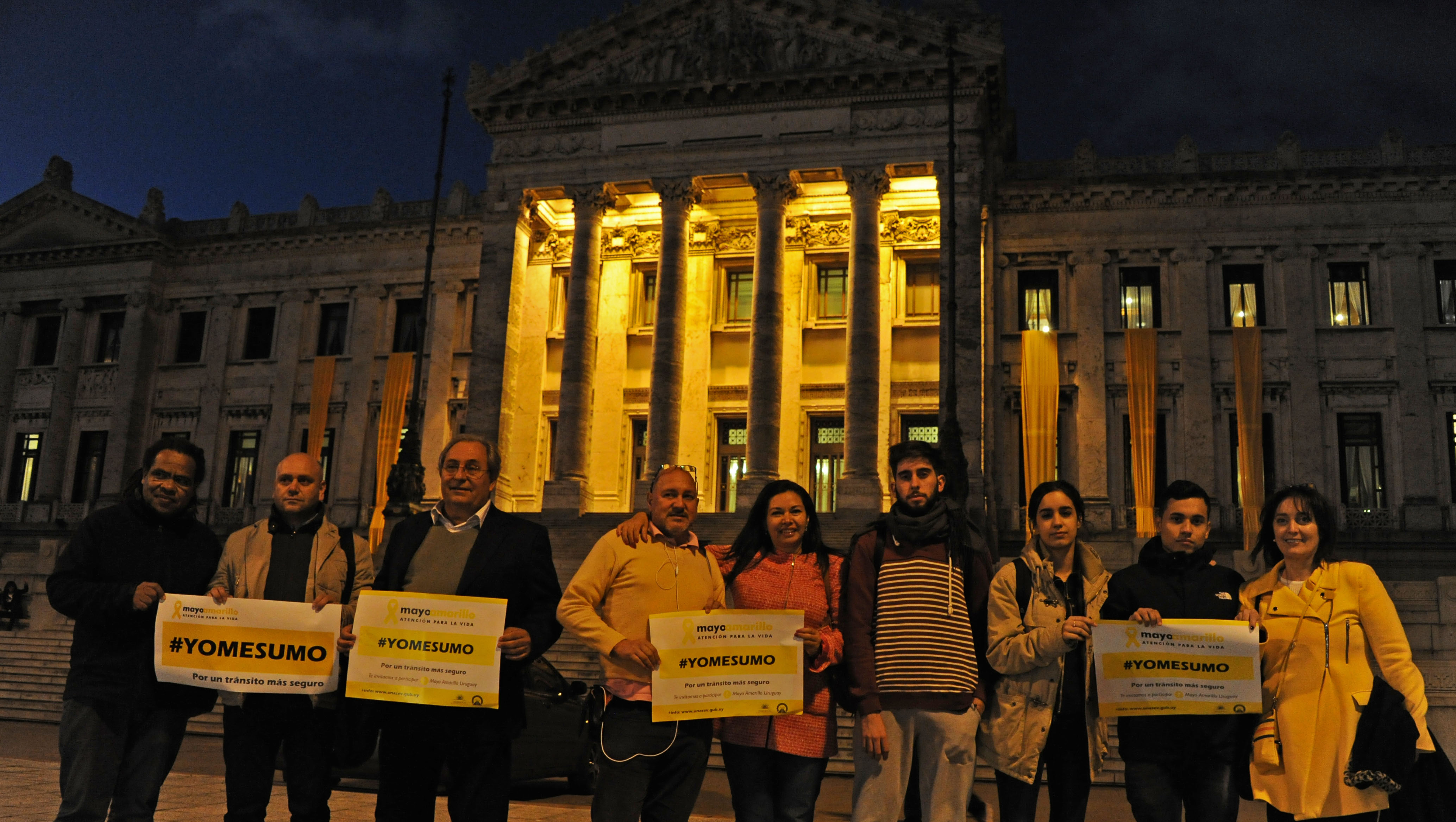 Unidad Nacional de Seguridad Vial (Unasev): campaña Mayo AmariIlo: "Yo me sumo"