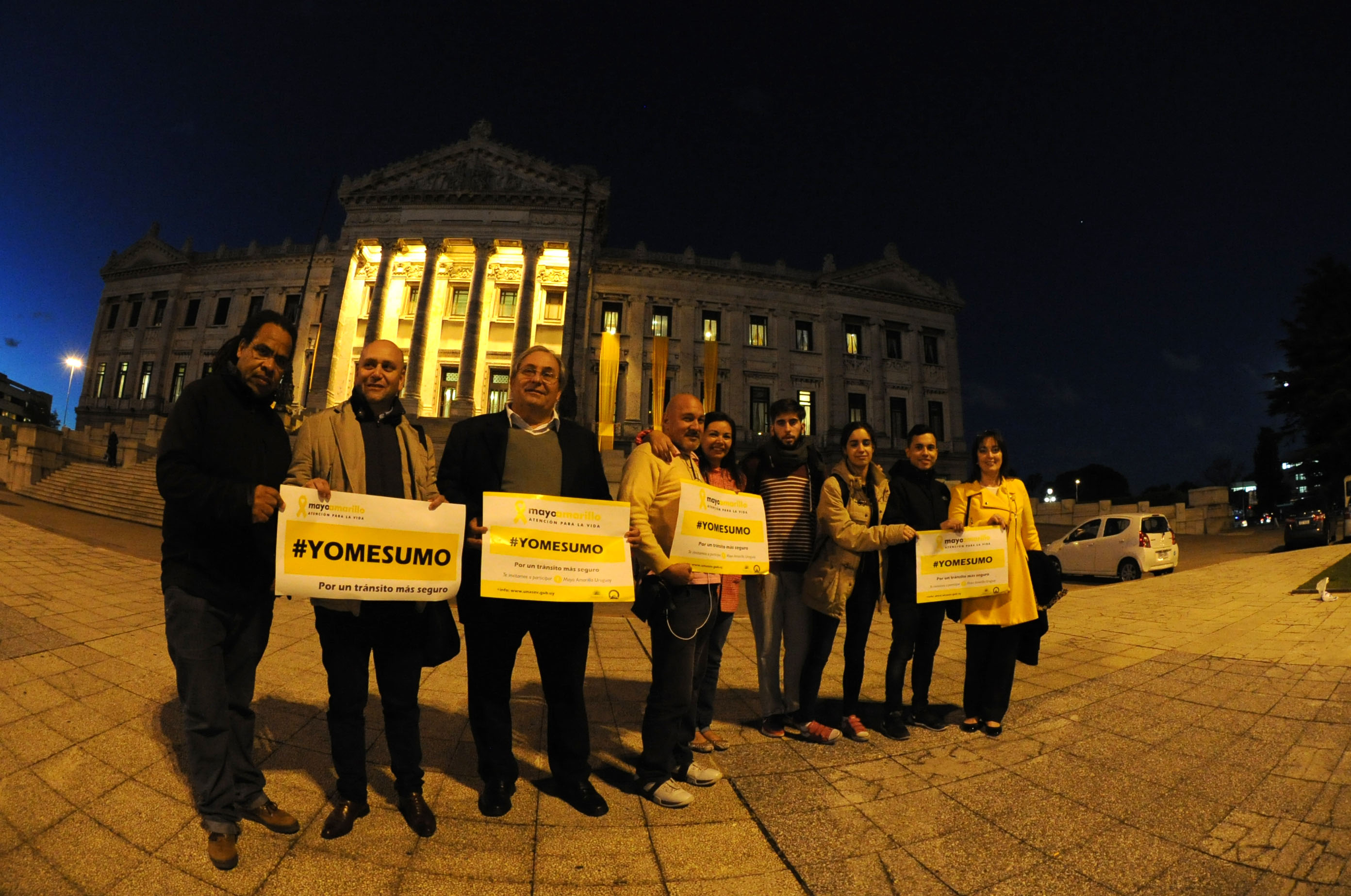 Unidad Nacional de Seguridad Vial (Unasev): campaña Mayo AmariIlo: "Yo me sumo"
