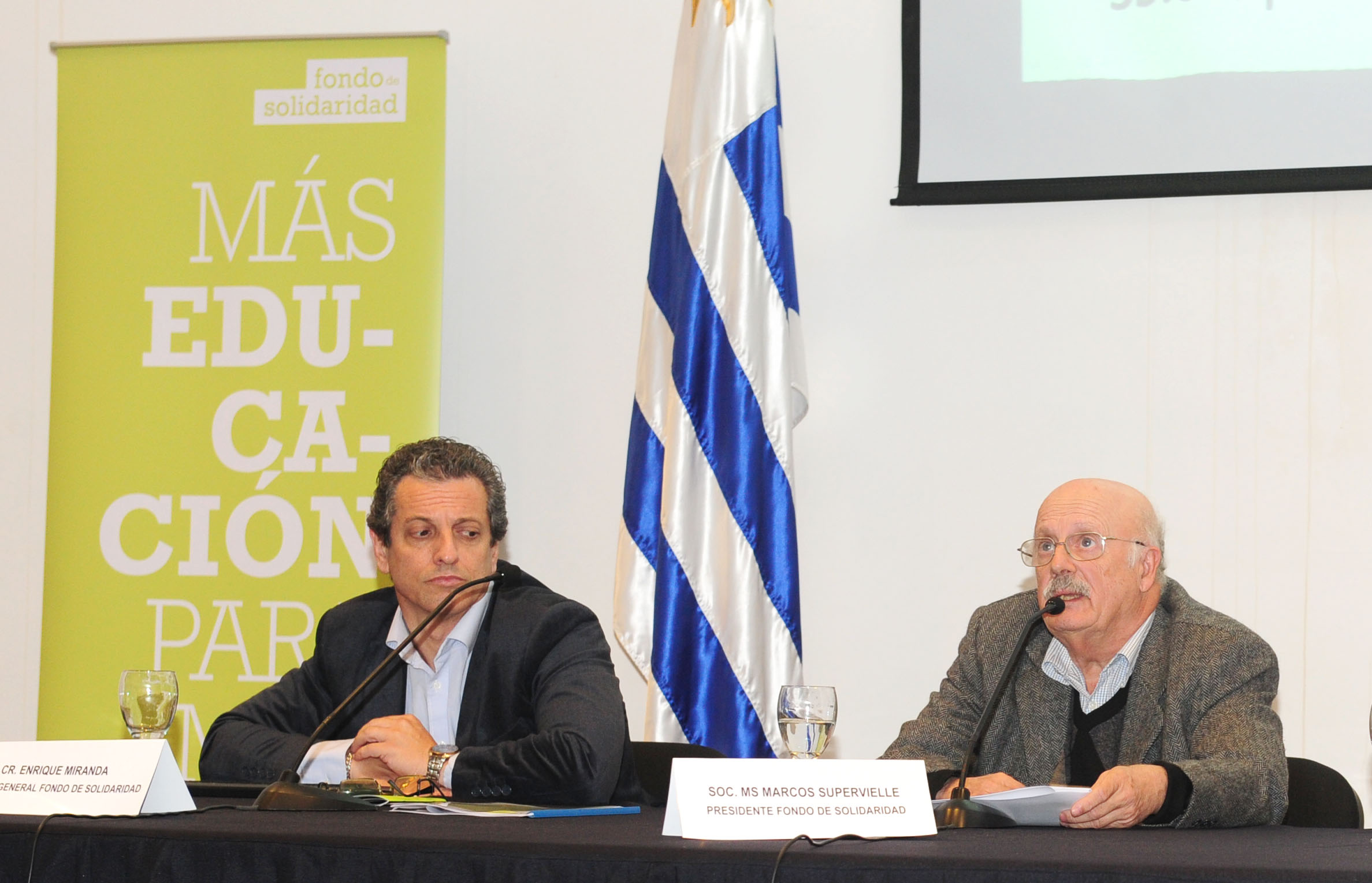 Presidente del Fondo de Solidaridad, Marcos Supervielle