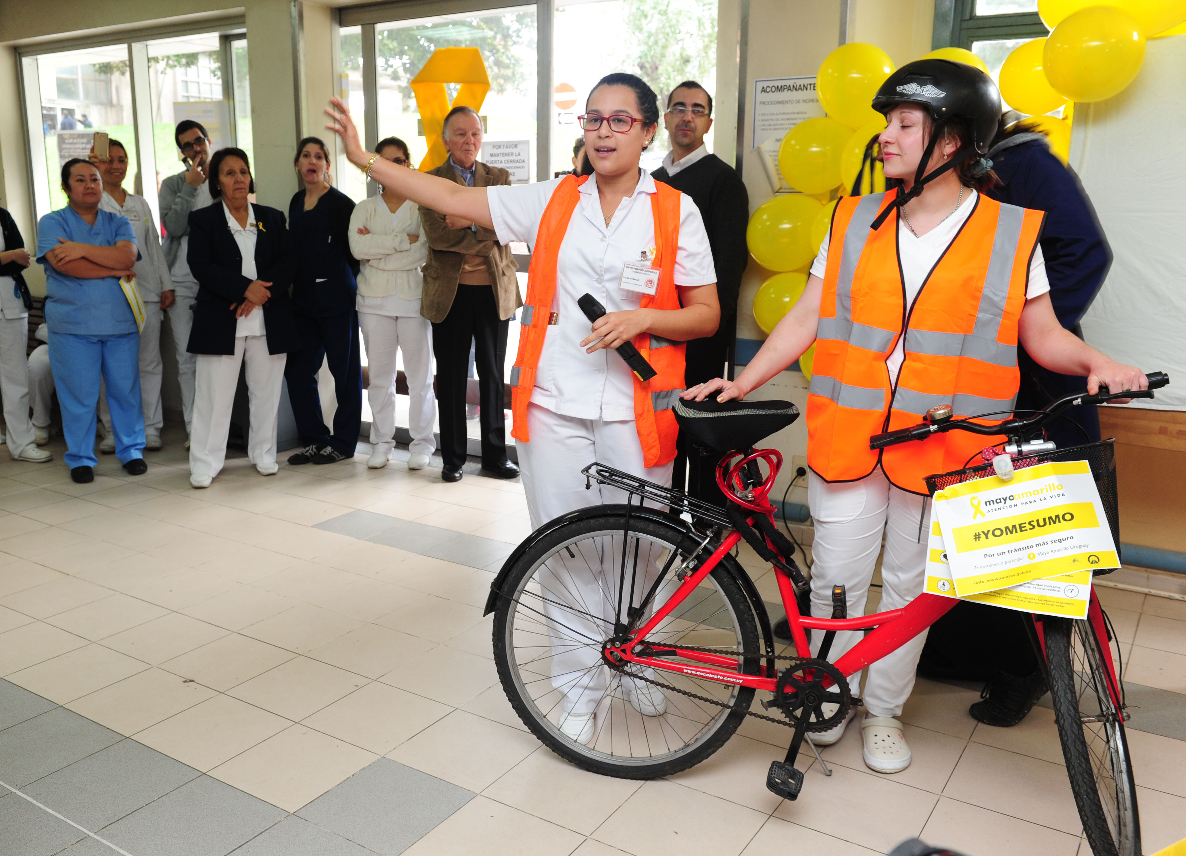 “Primer taller comunitario de primeros auxilios y seguridad vial”