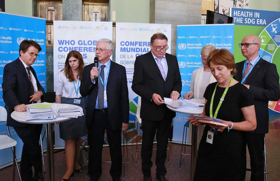Basso en Conferencia Mundial de la Salud