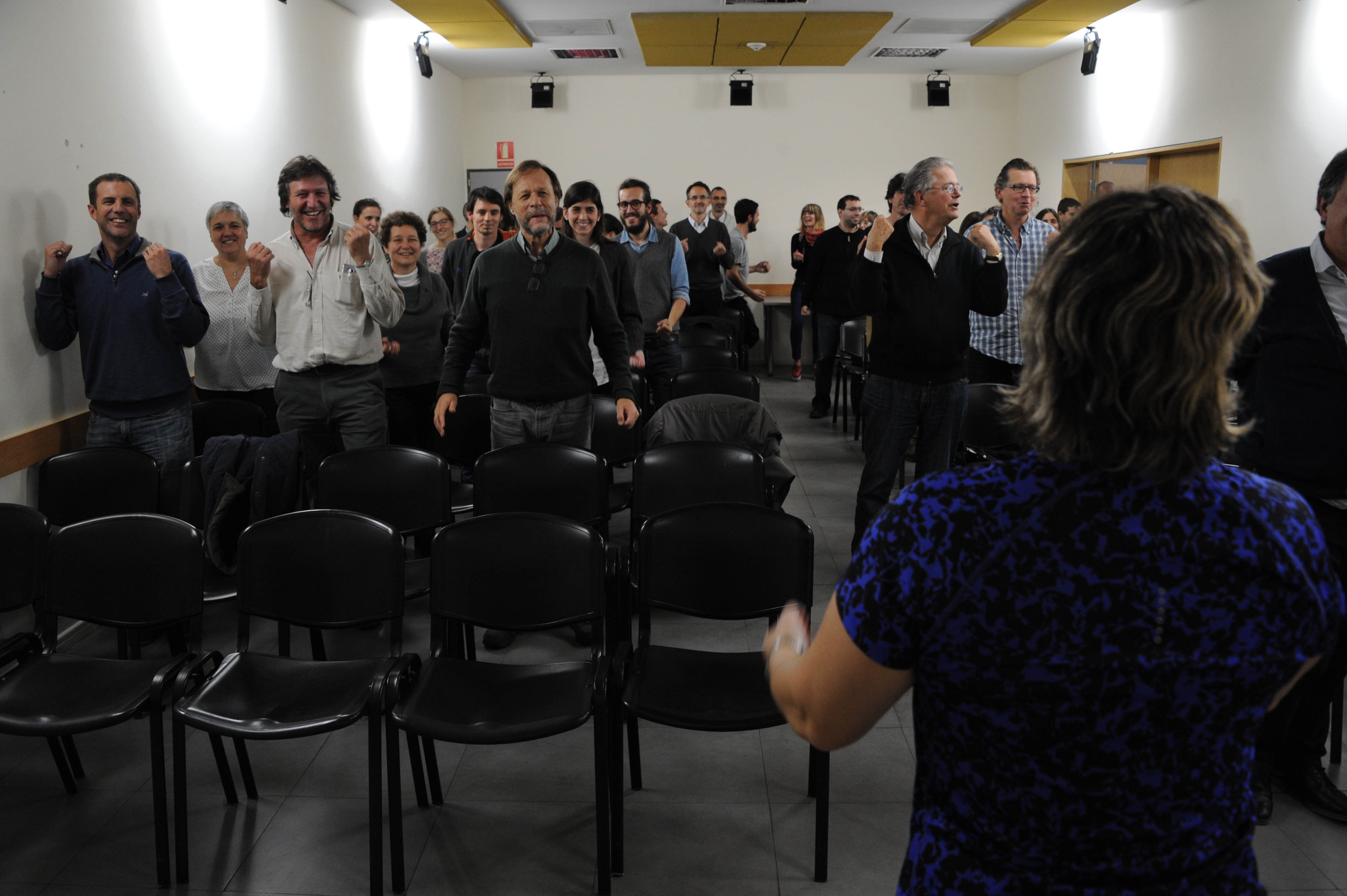 Demostración de la Pausa Activa