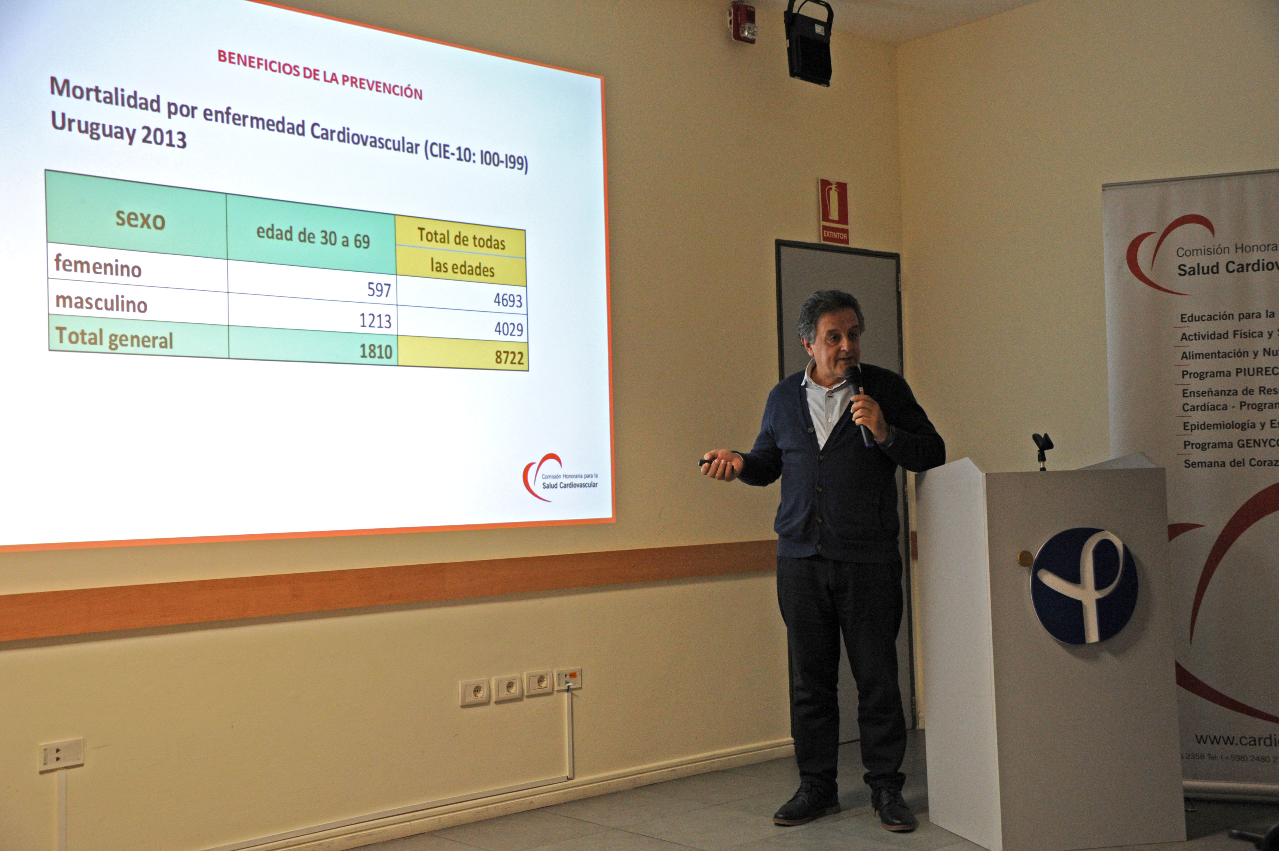 Mario Zelarayán reiteró los datos del Estudio de Hipertensión Arterial y Obesidad
