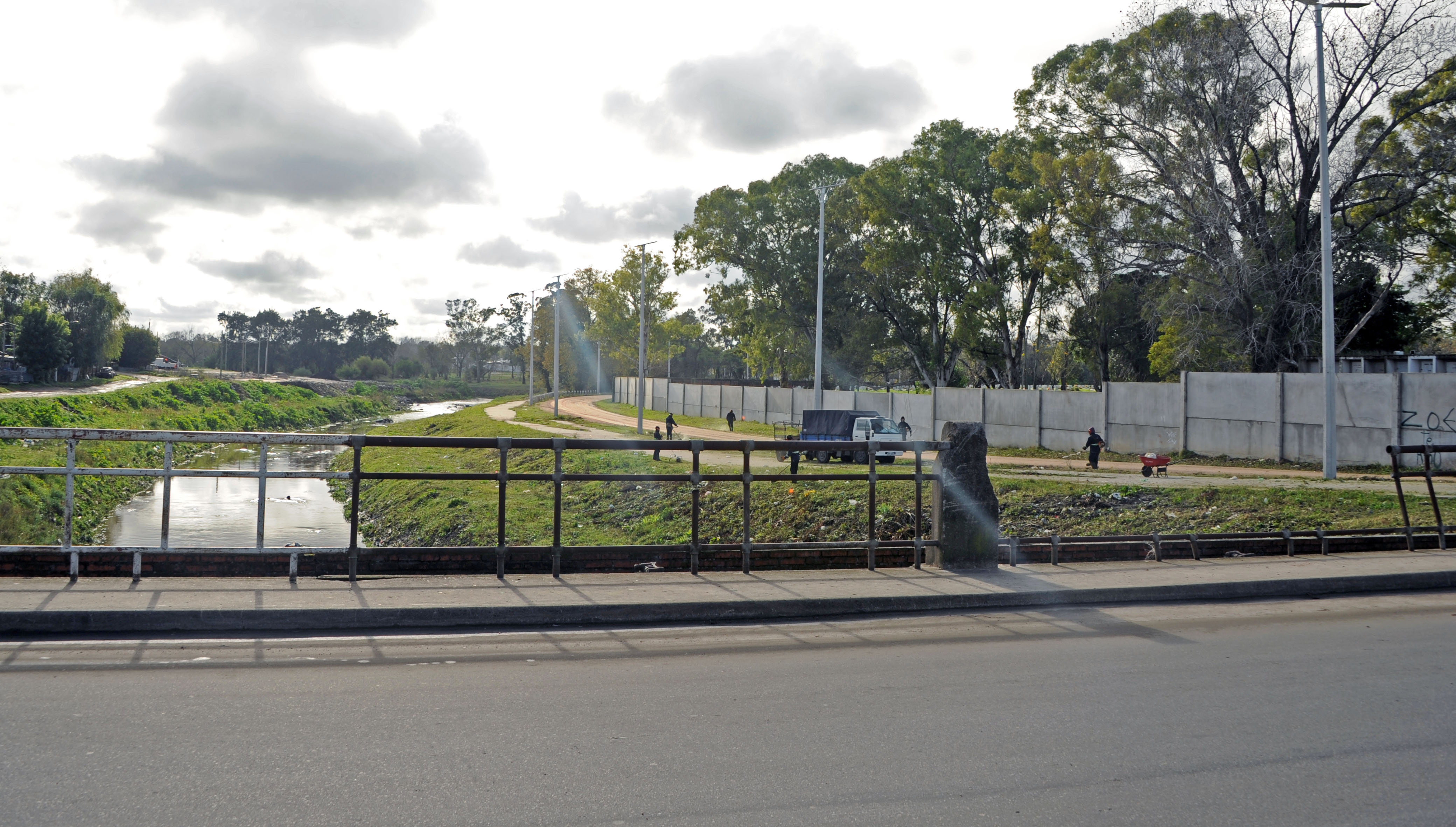 Inauguración de obras en Parque Lineal Miguelete
