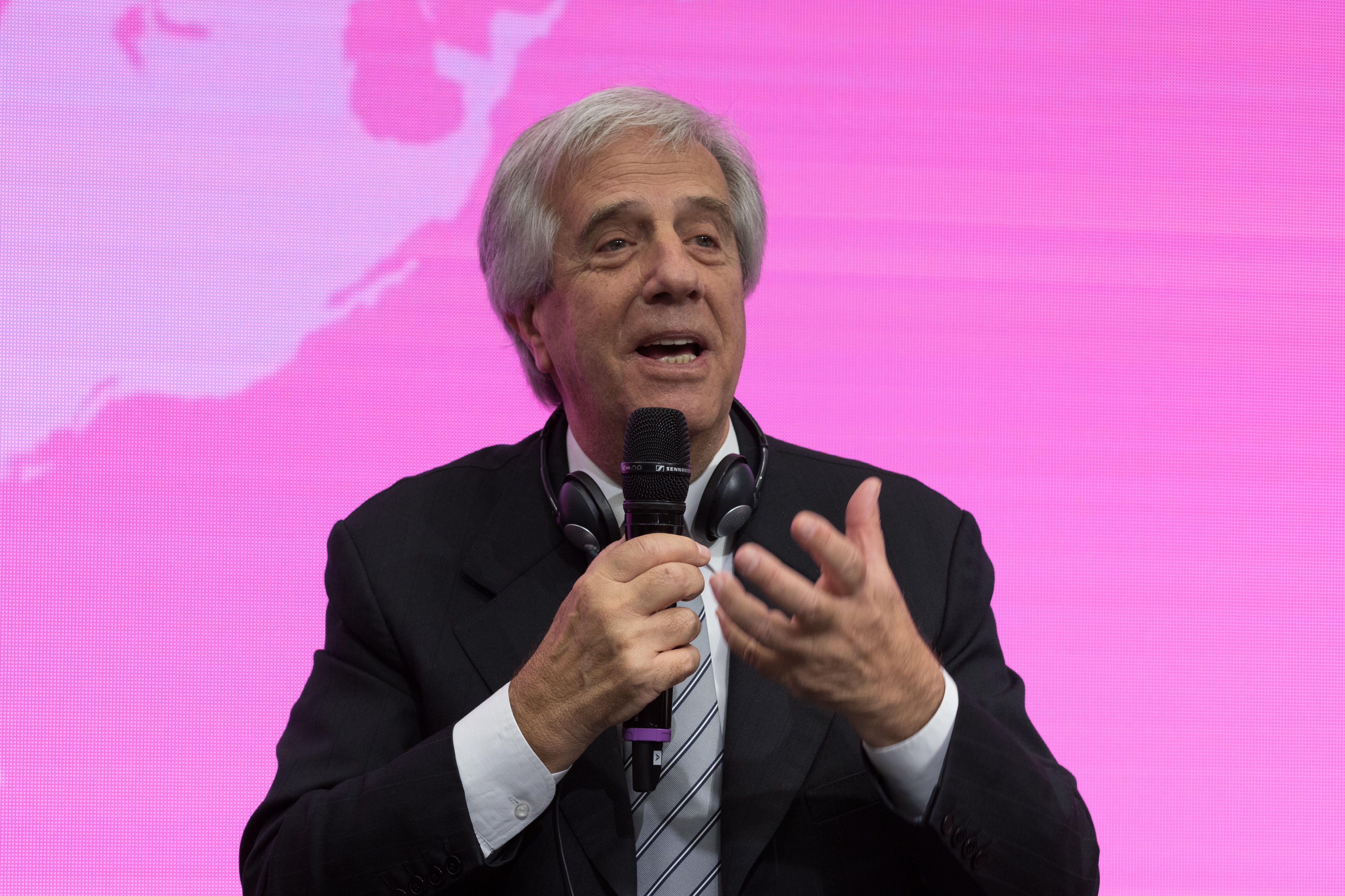 Presidente Tabaré Vázquez en Geneva Graduate Institute
