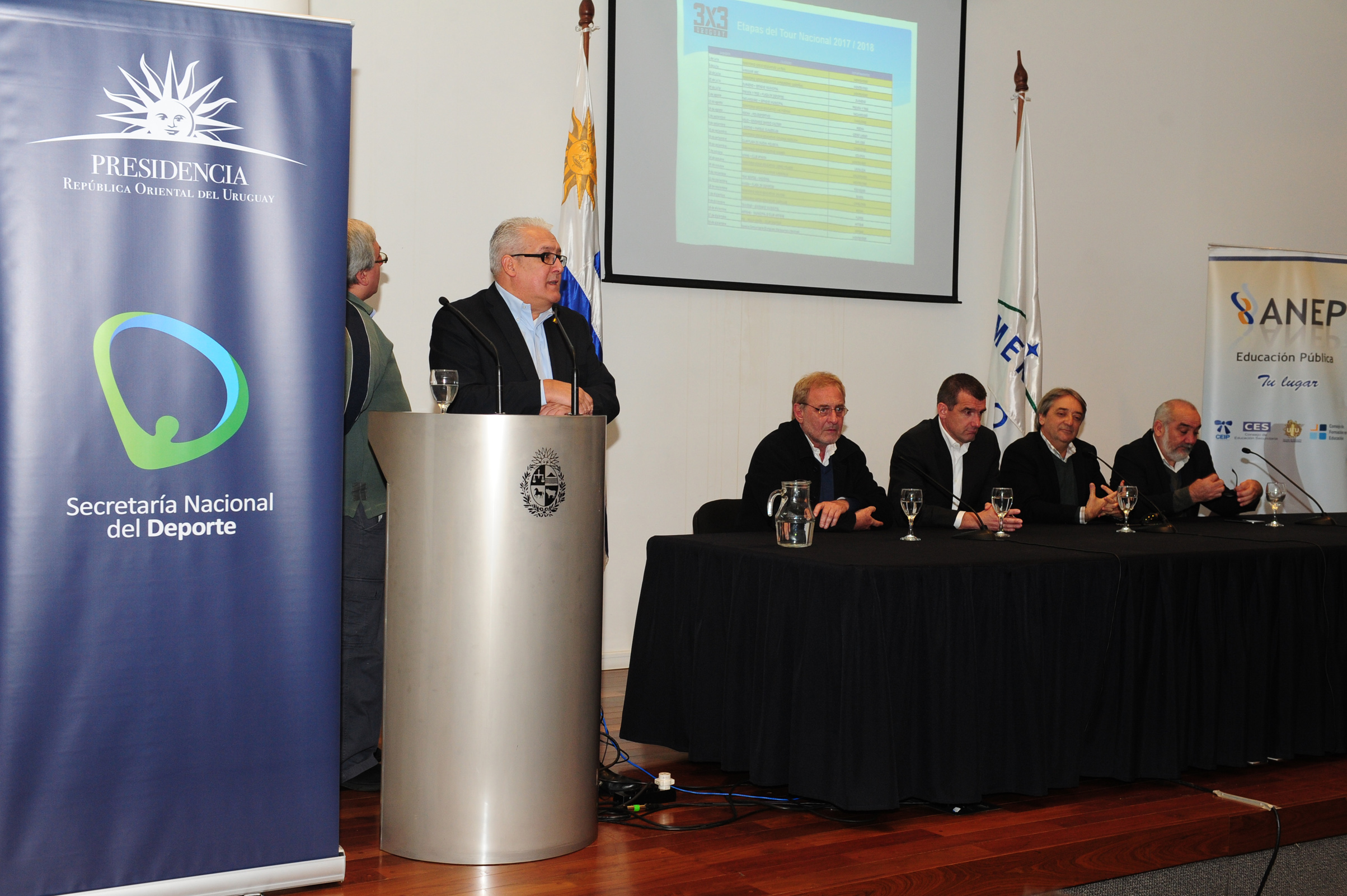 Lanzamiento de Tour Nacional 3 x 3 de basquetbol