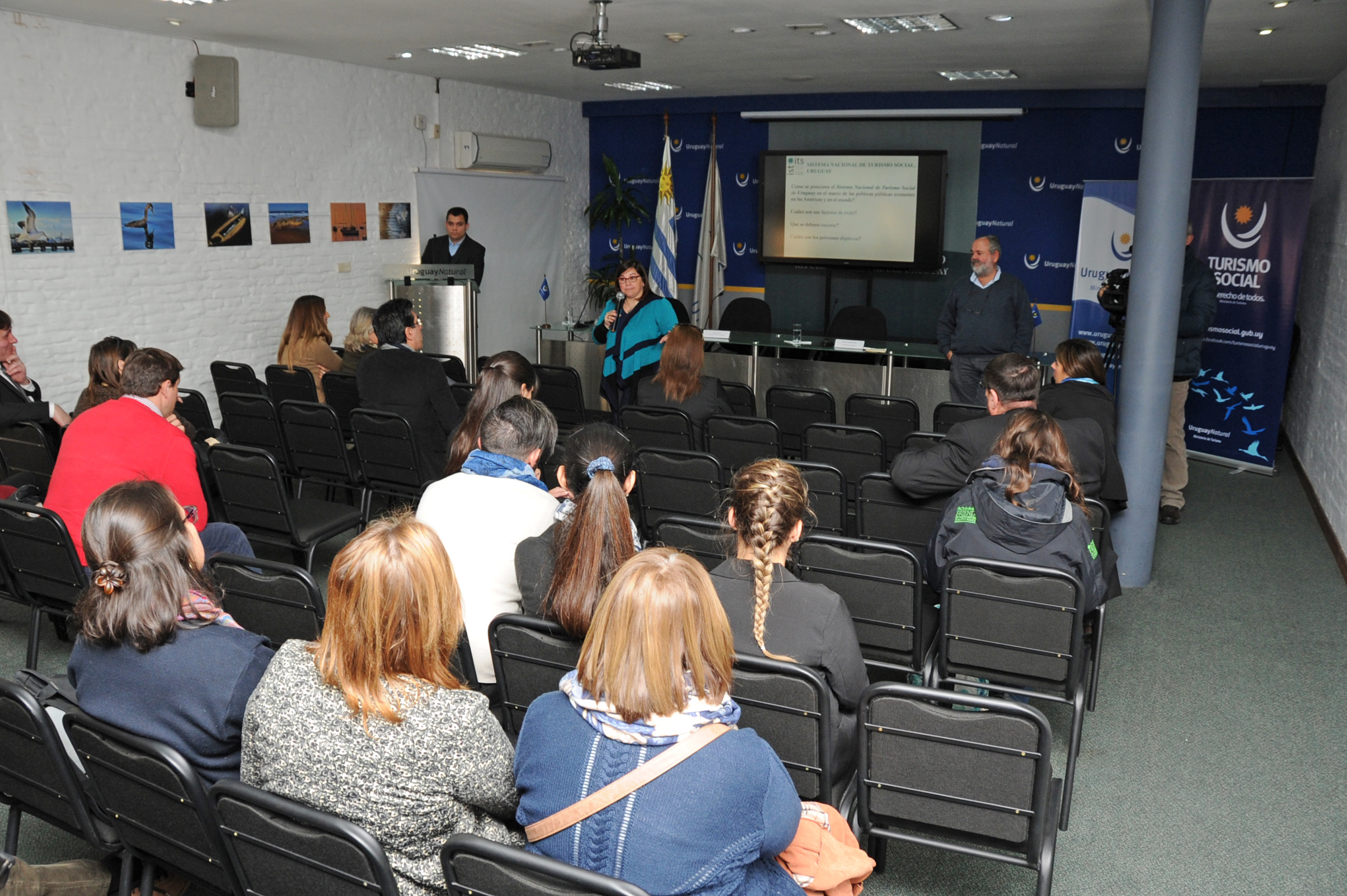 Presentación de Turismo Social a cargo de Verónica Gómez, Directora de Organización Internacional de Turismo