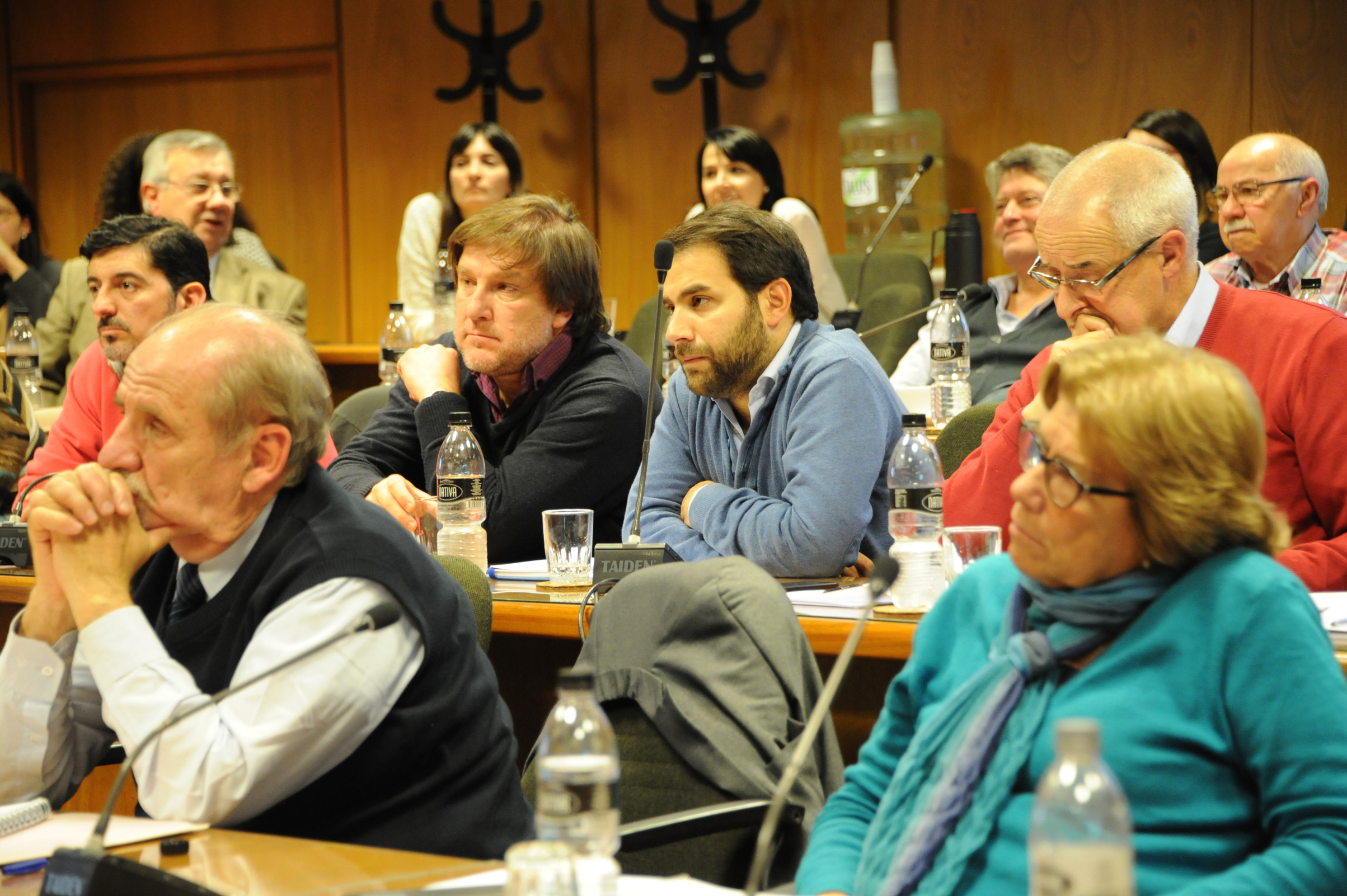 Legisladores asistentes a la presentación de la Rendición de Cuentas