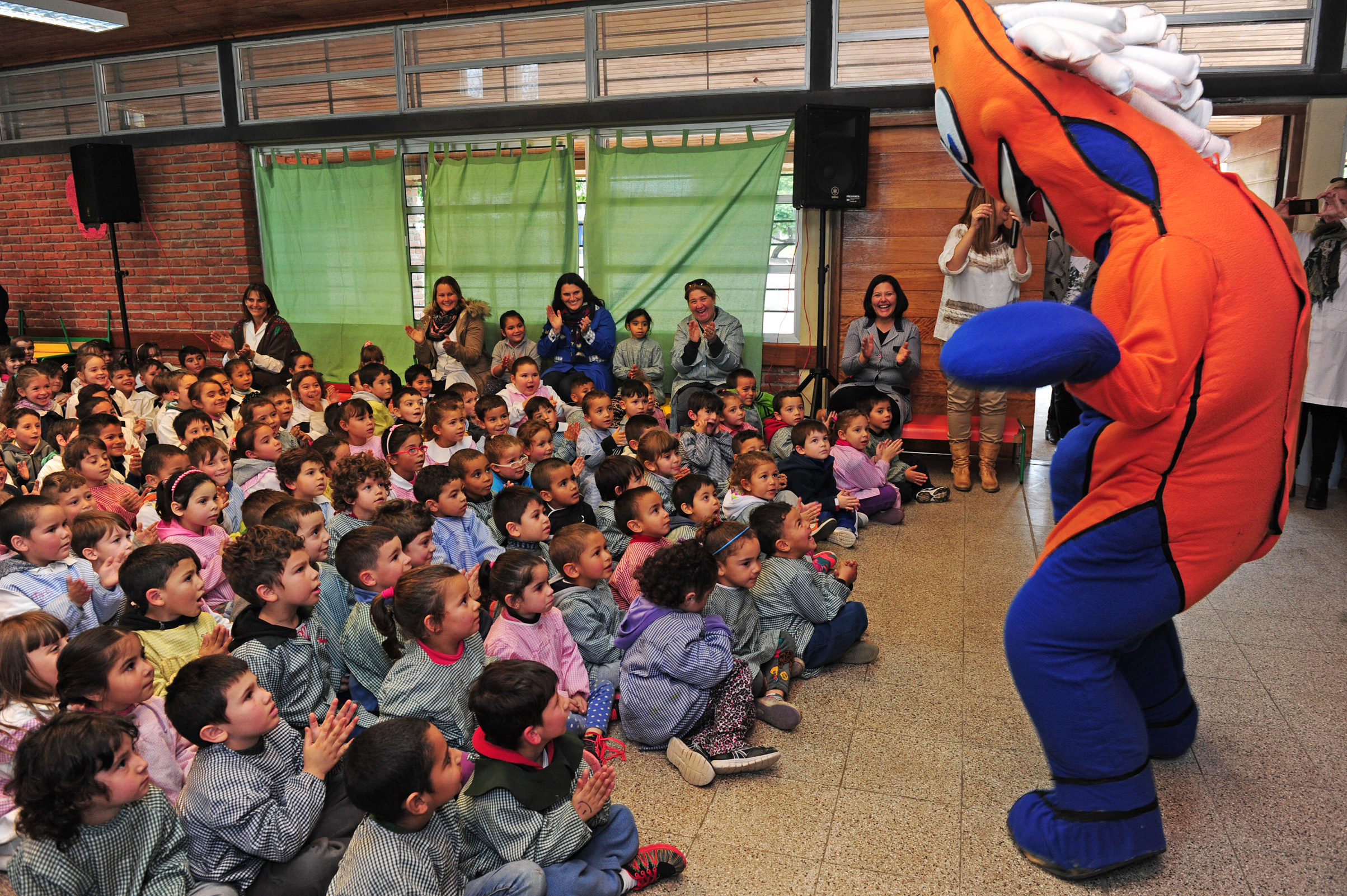 Actividad del Programa Salud Bucal en Escuela N.º 55