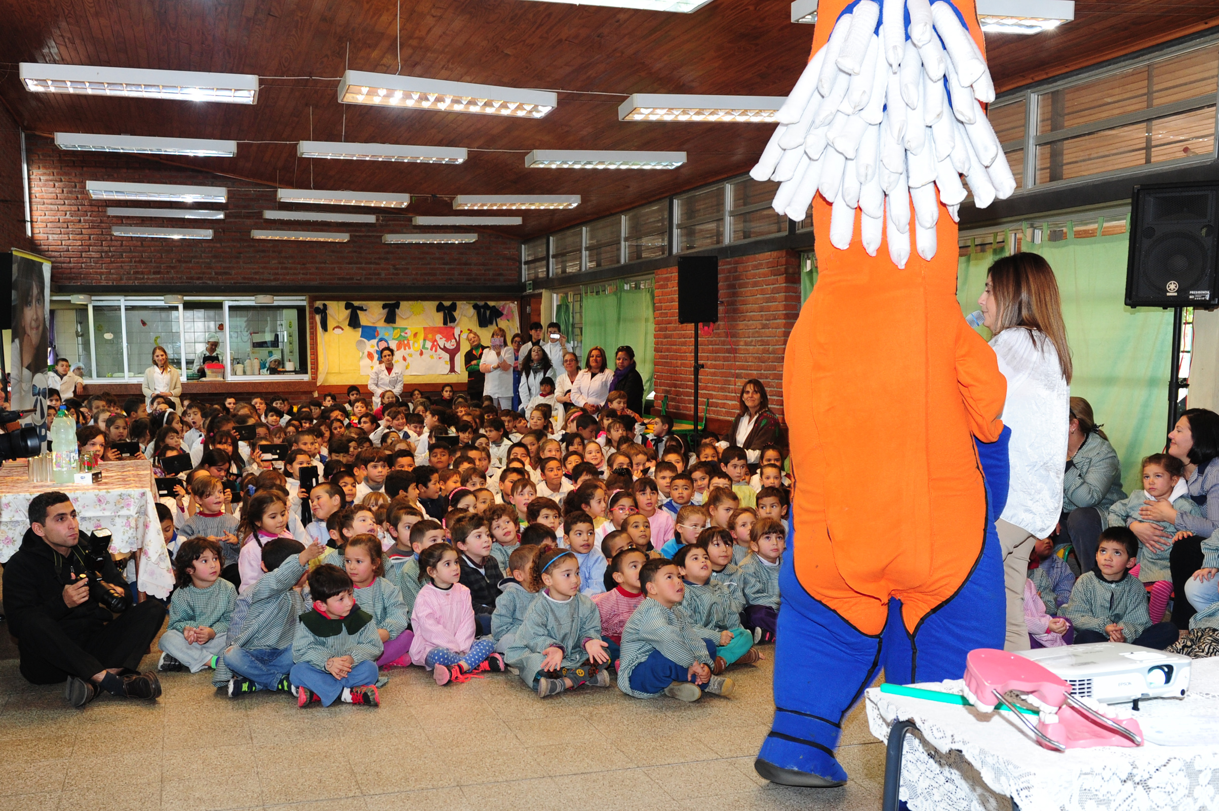 Actividad del Programa Salud Bucal en Escuela N.º 55