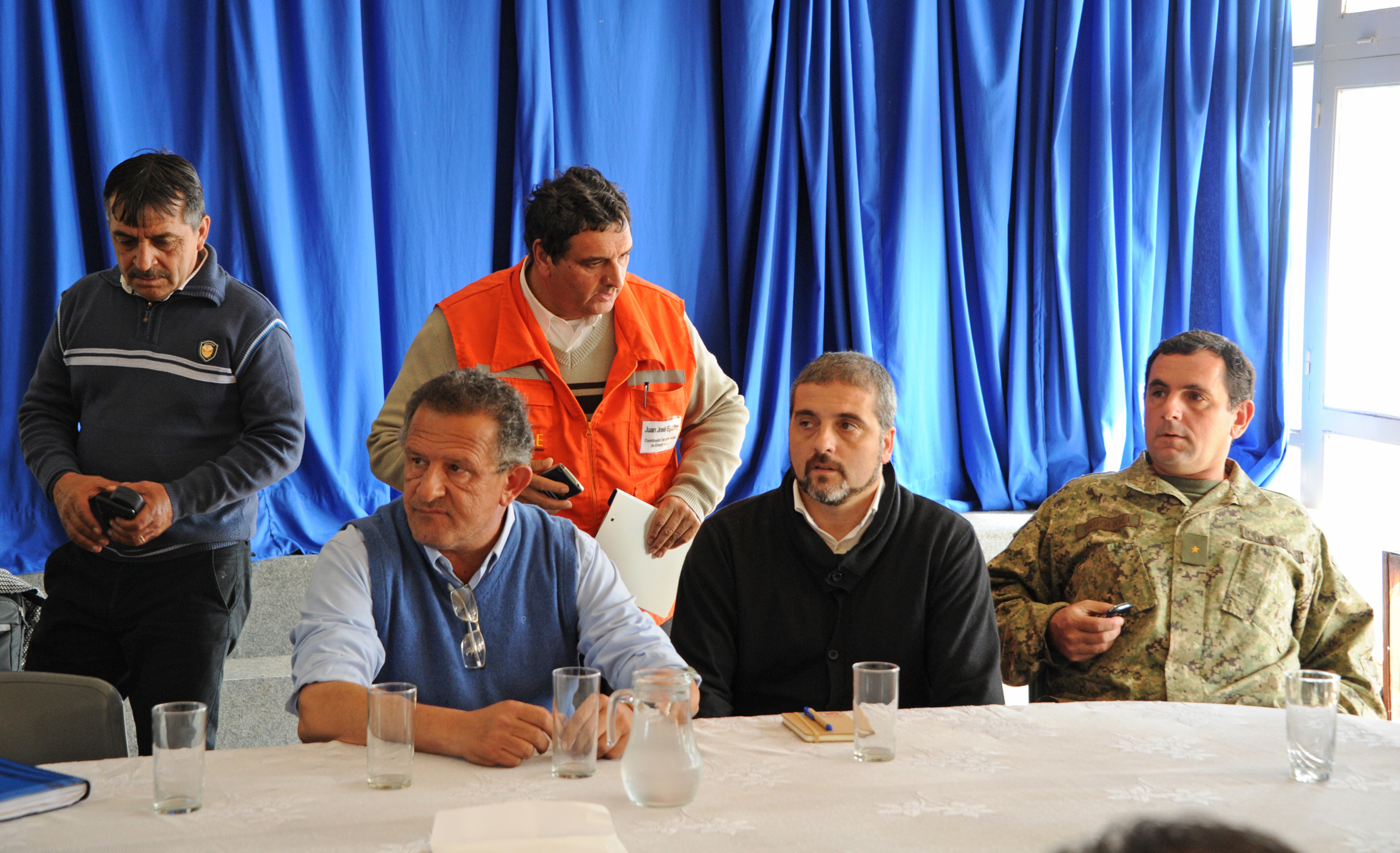 Pablo Caram, Intendente de Artigas, haciendo uso de la palabra