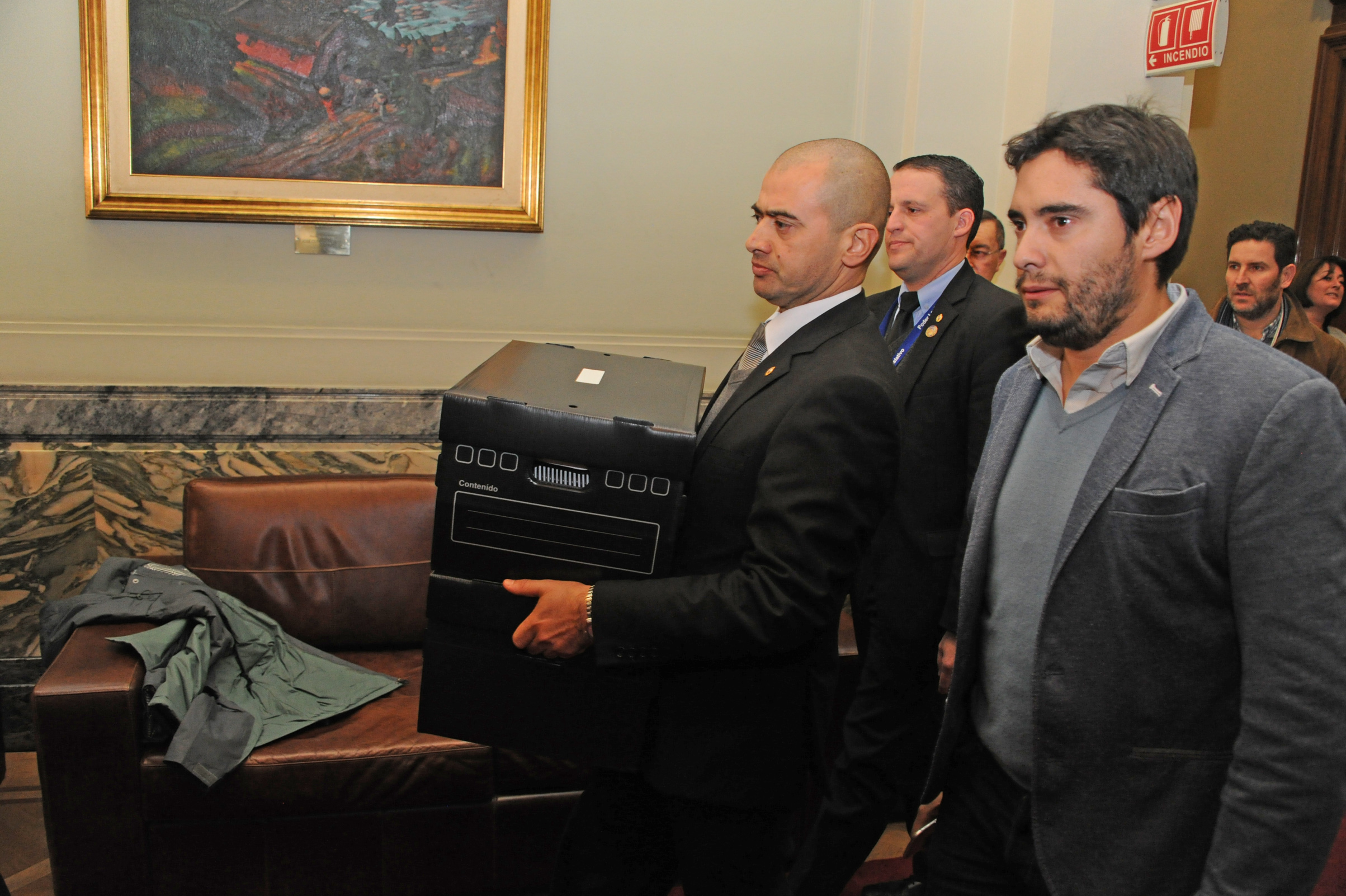 Entrega del proyecto de Rendición de Cuentas al Parlamento