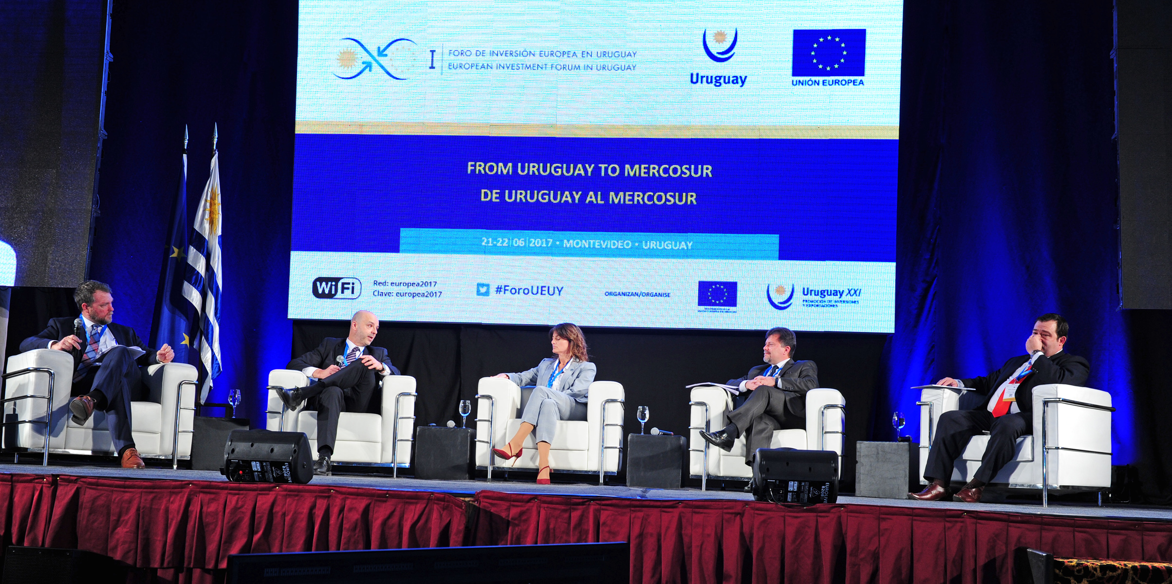 Antonio Carámbula, en foro de inversiones Uruguay-Europa