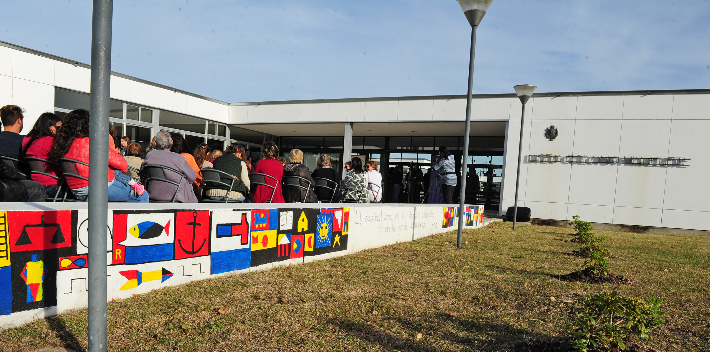 Nuevo local del liceo de Colonia Miguelete