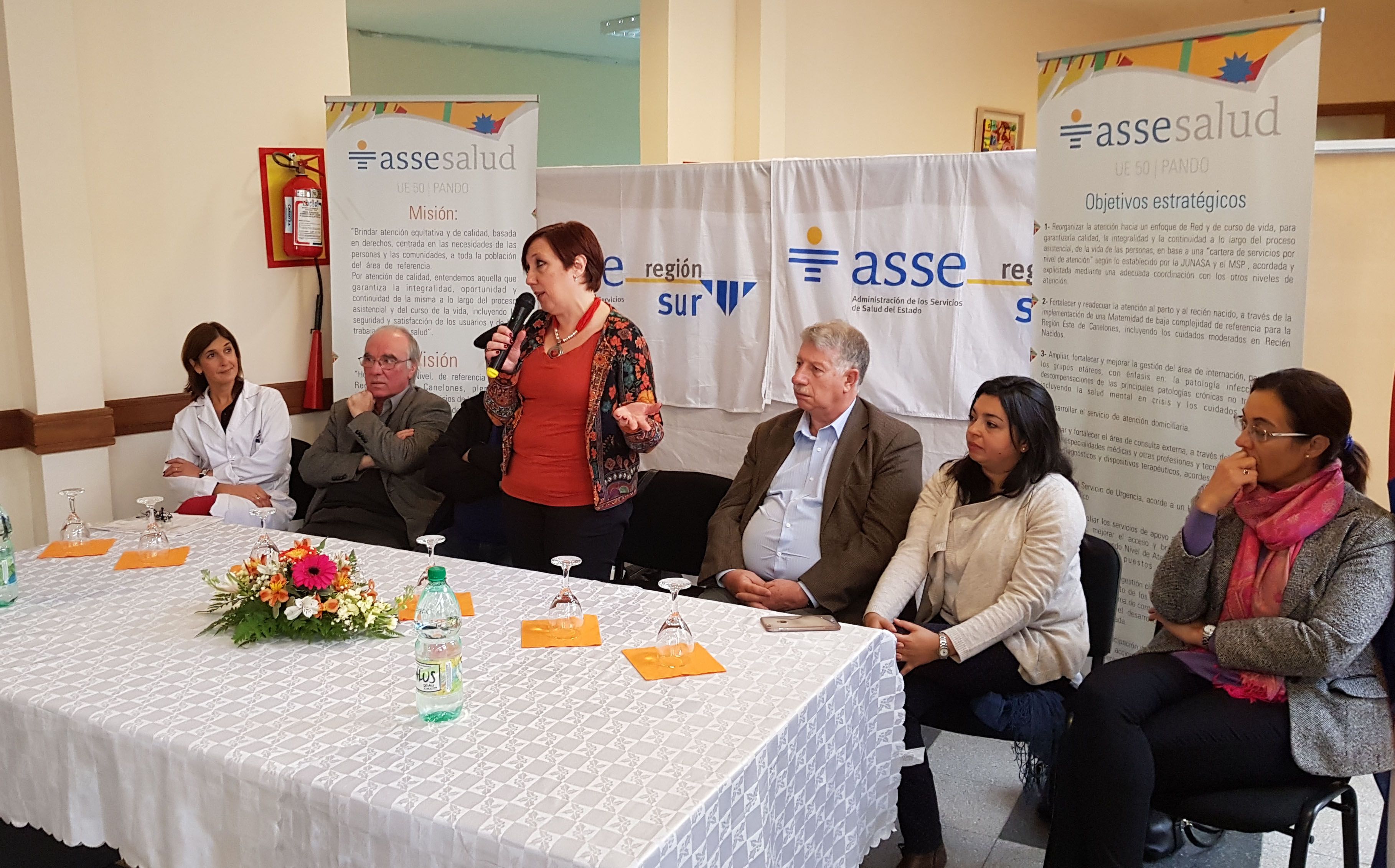 Palabras de la Presidenta de ASSE, Susana Muñiz
