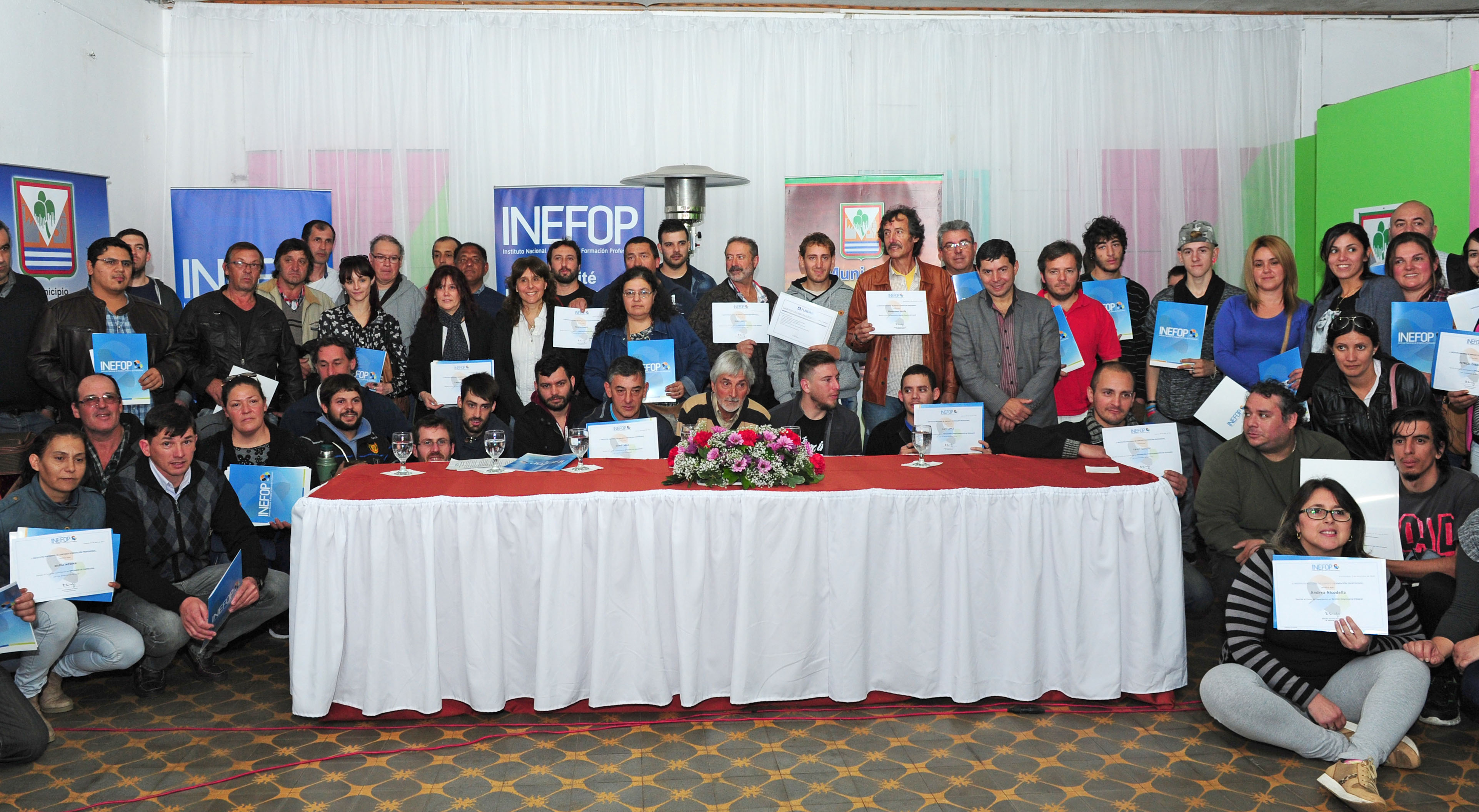 Acto de entrega de certificados