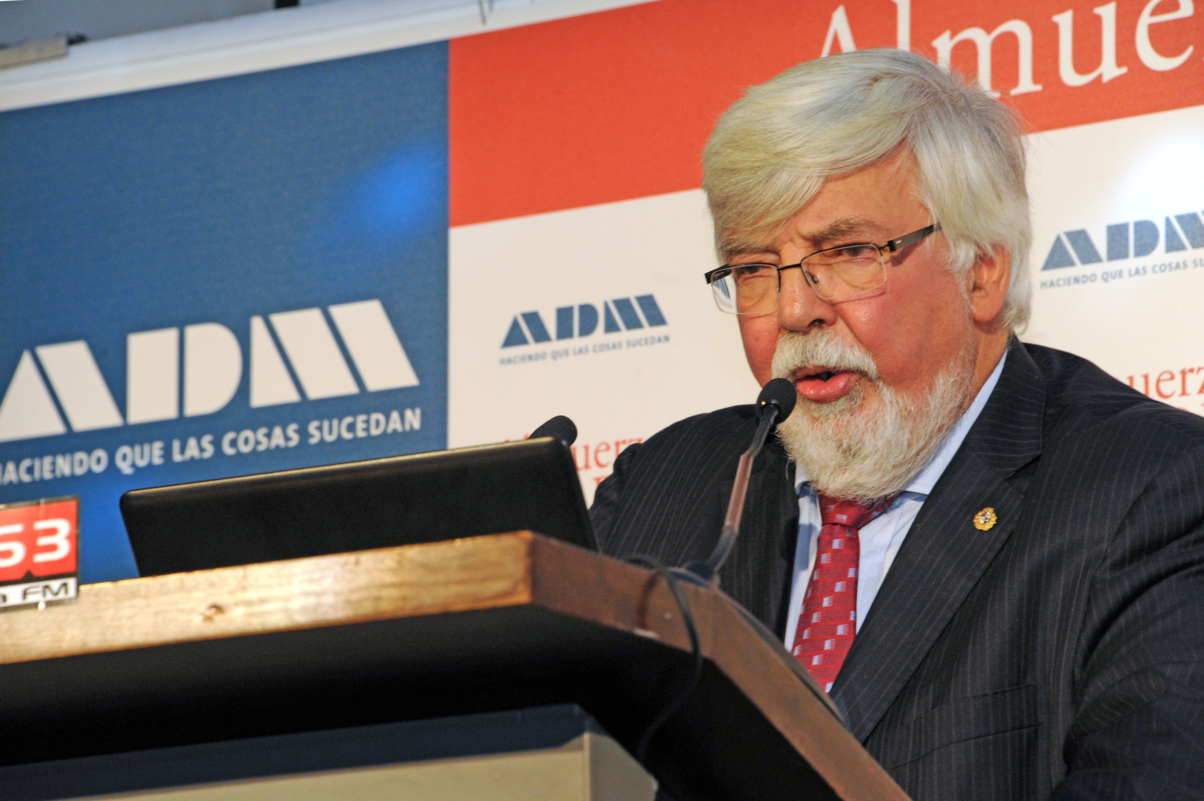 Ministro del Interior, Eduardo Bonomi, en ADM