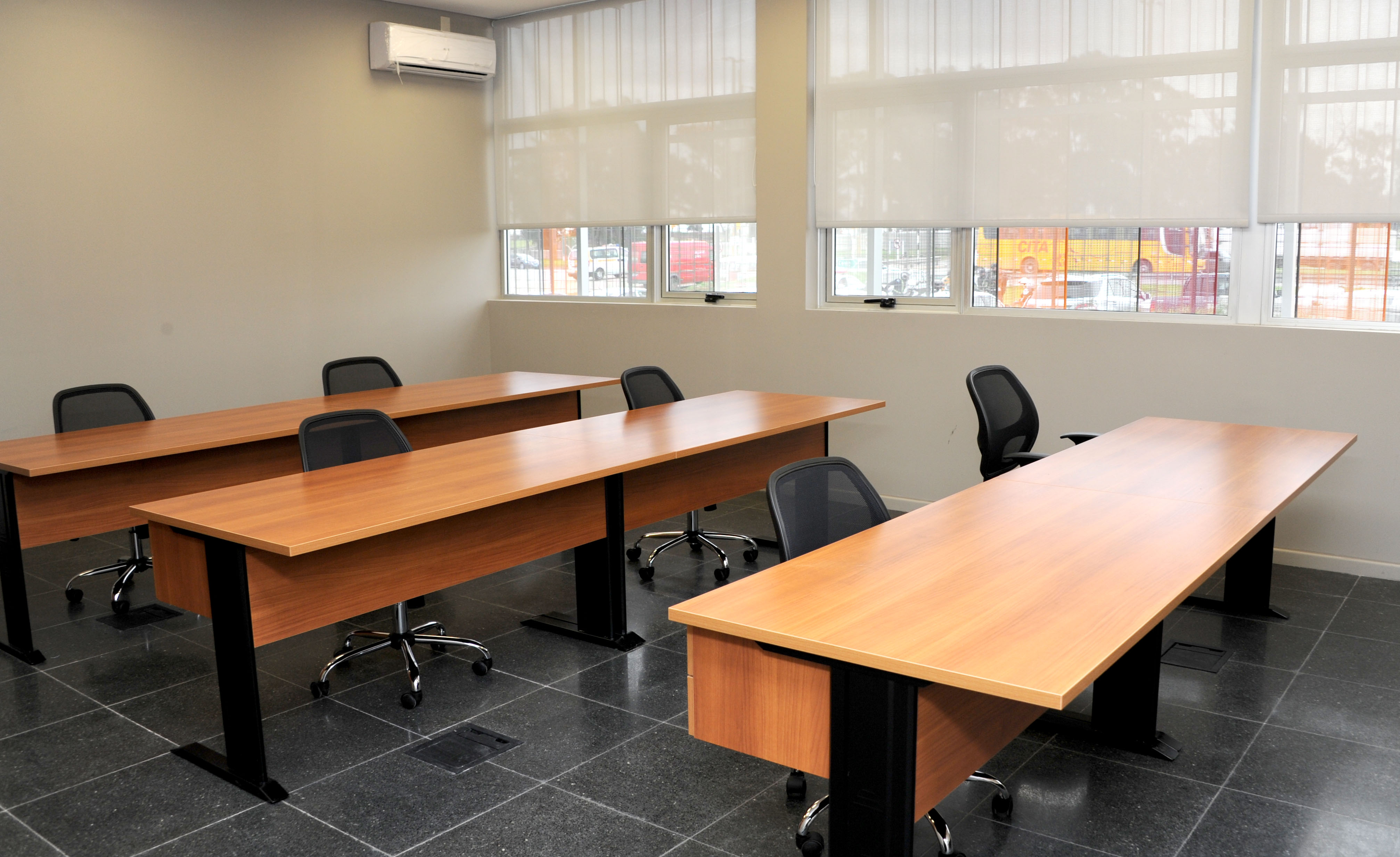 Interior de de la nueva sede de la Jefatura Operacional IV