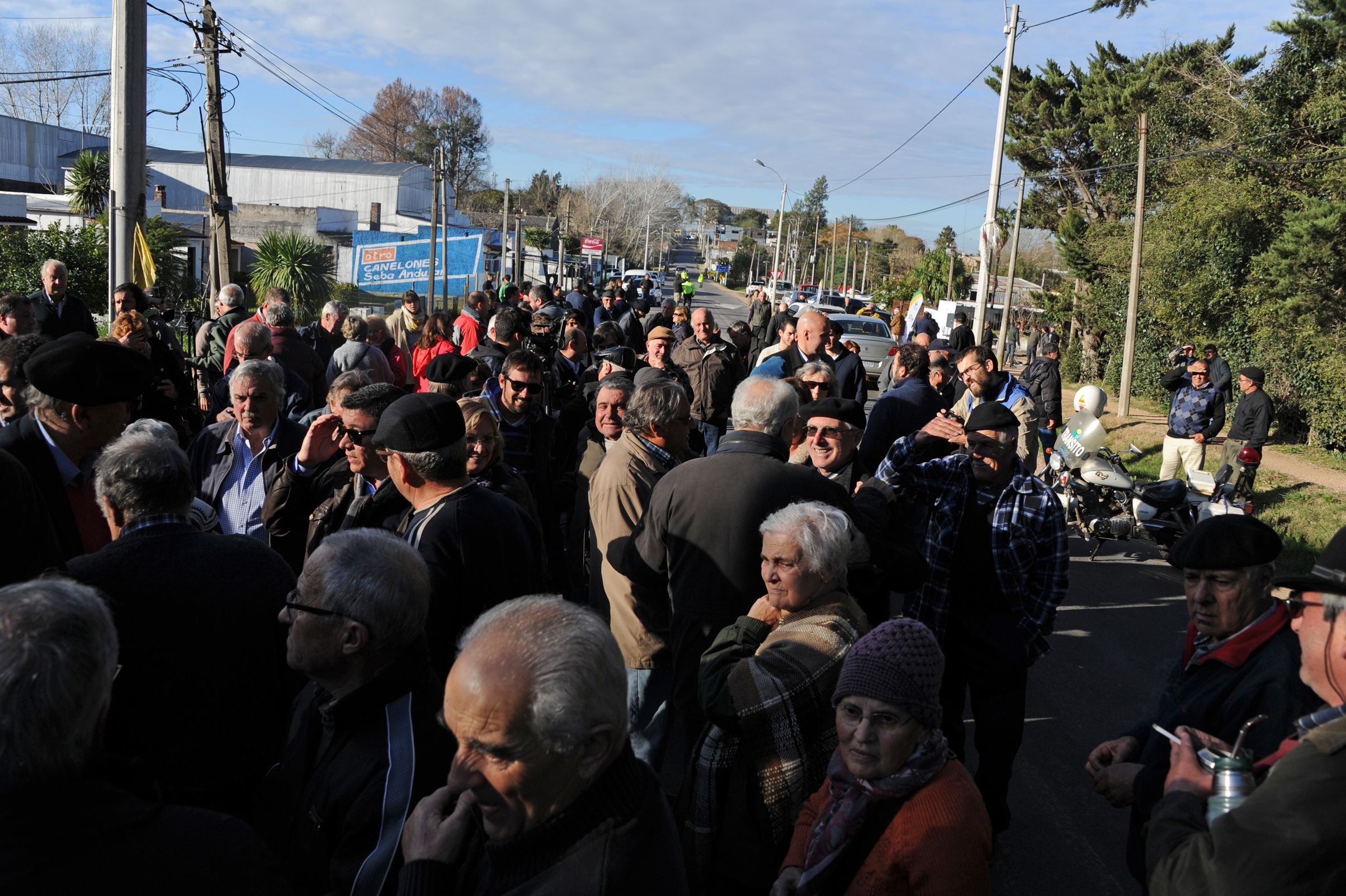 Vecinos asistentes a las actividades