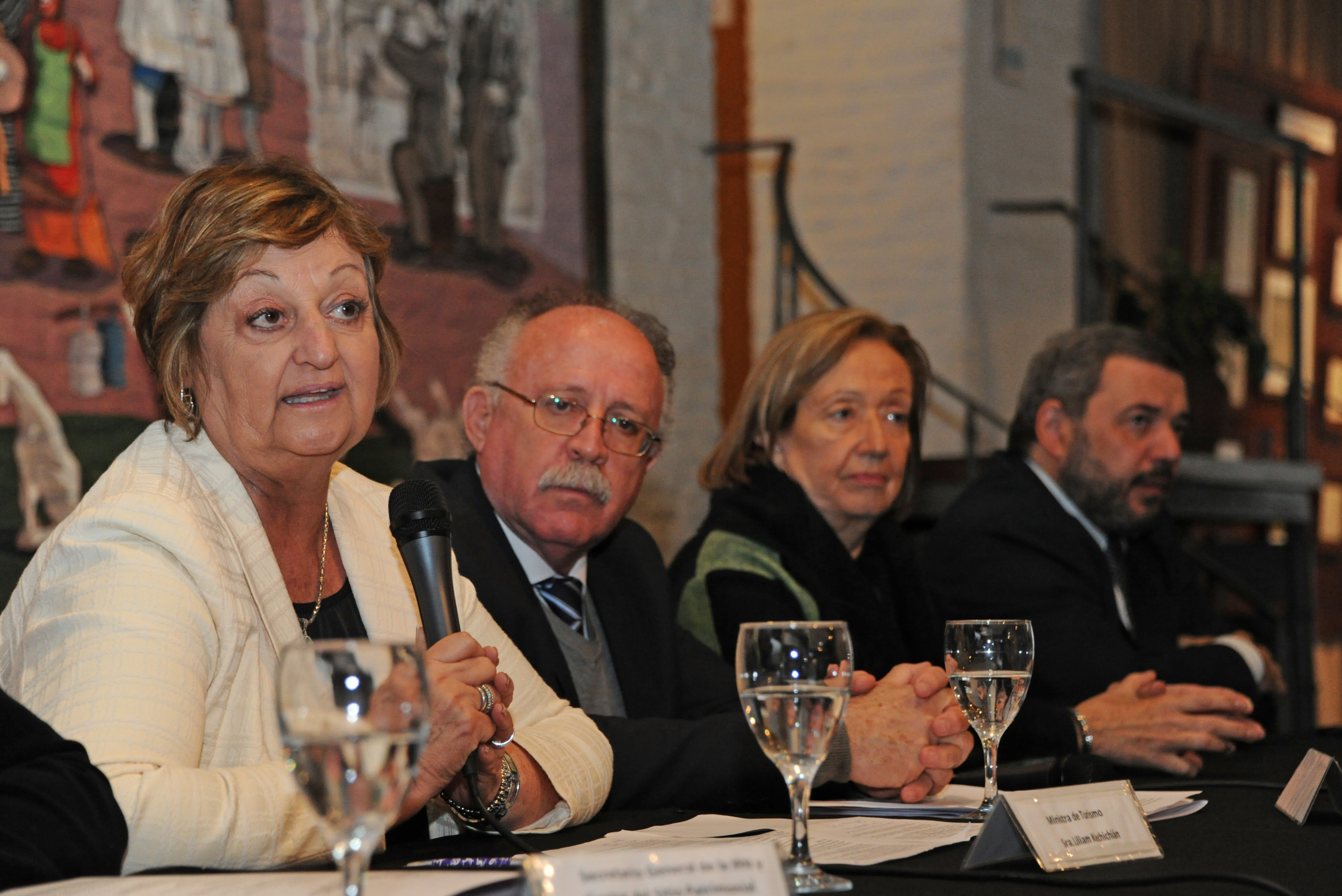 Ministra de Turismo, Liliam Kechichian
