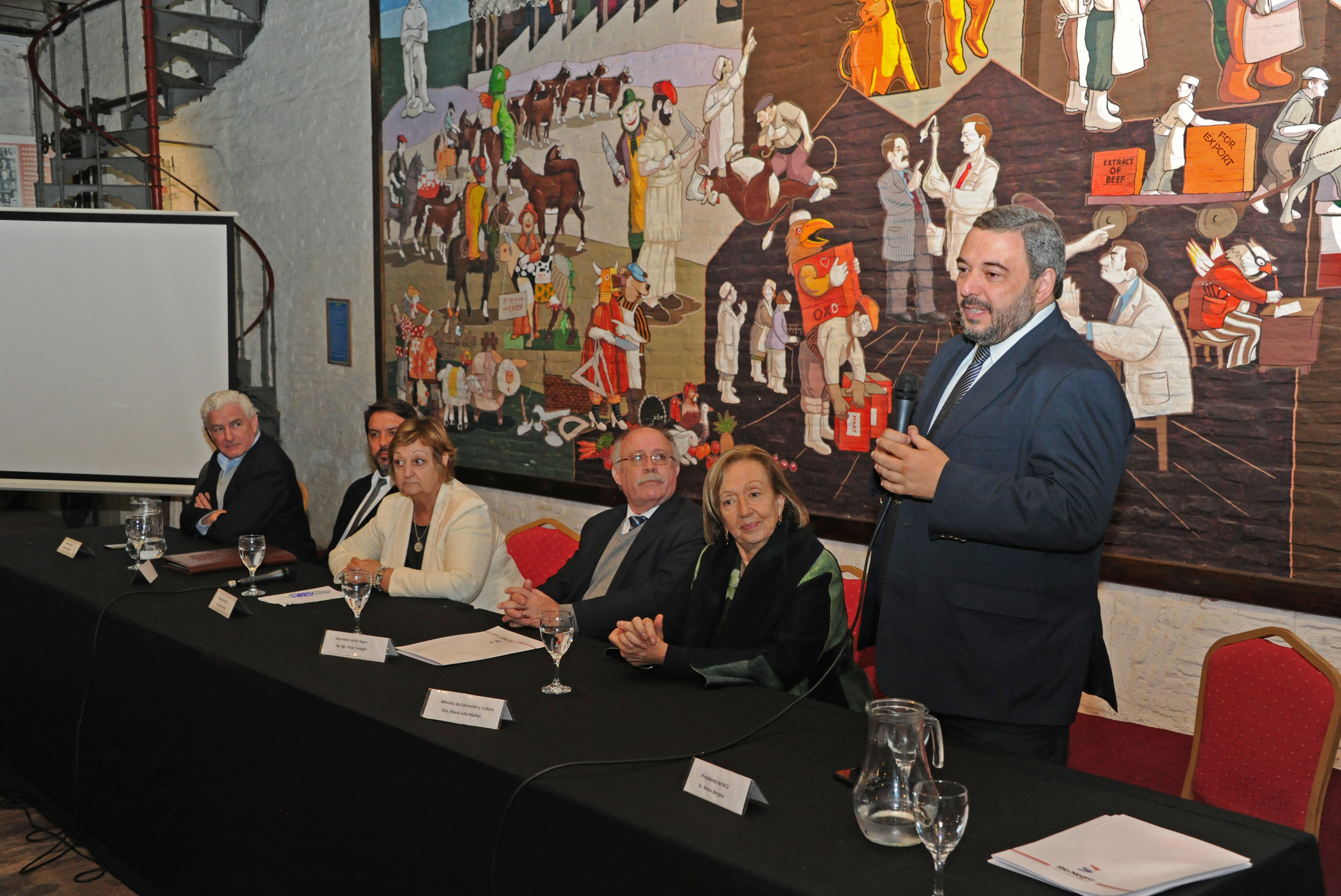 Presidente del Banco Central del Uruguay, Mario Bergara