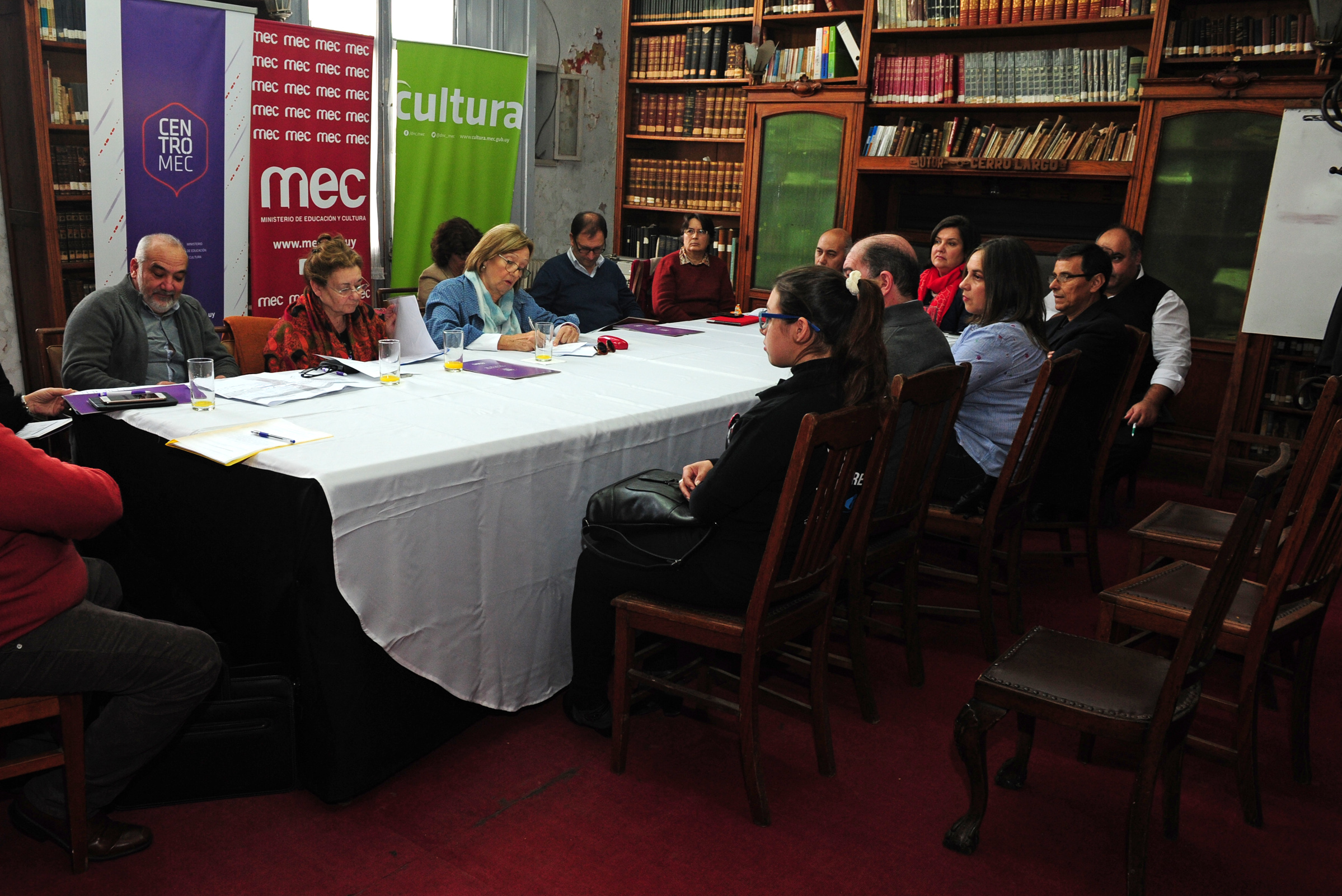 Reuniones con María Julia Muñoz