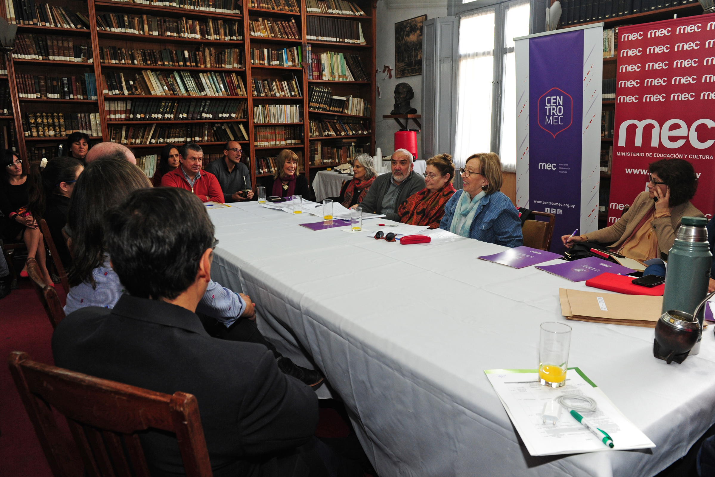 Reuniones con María Julia Muñoz