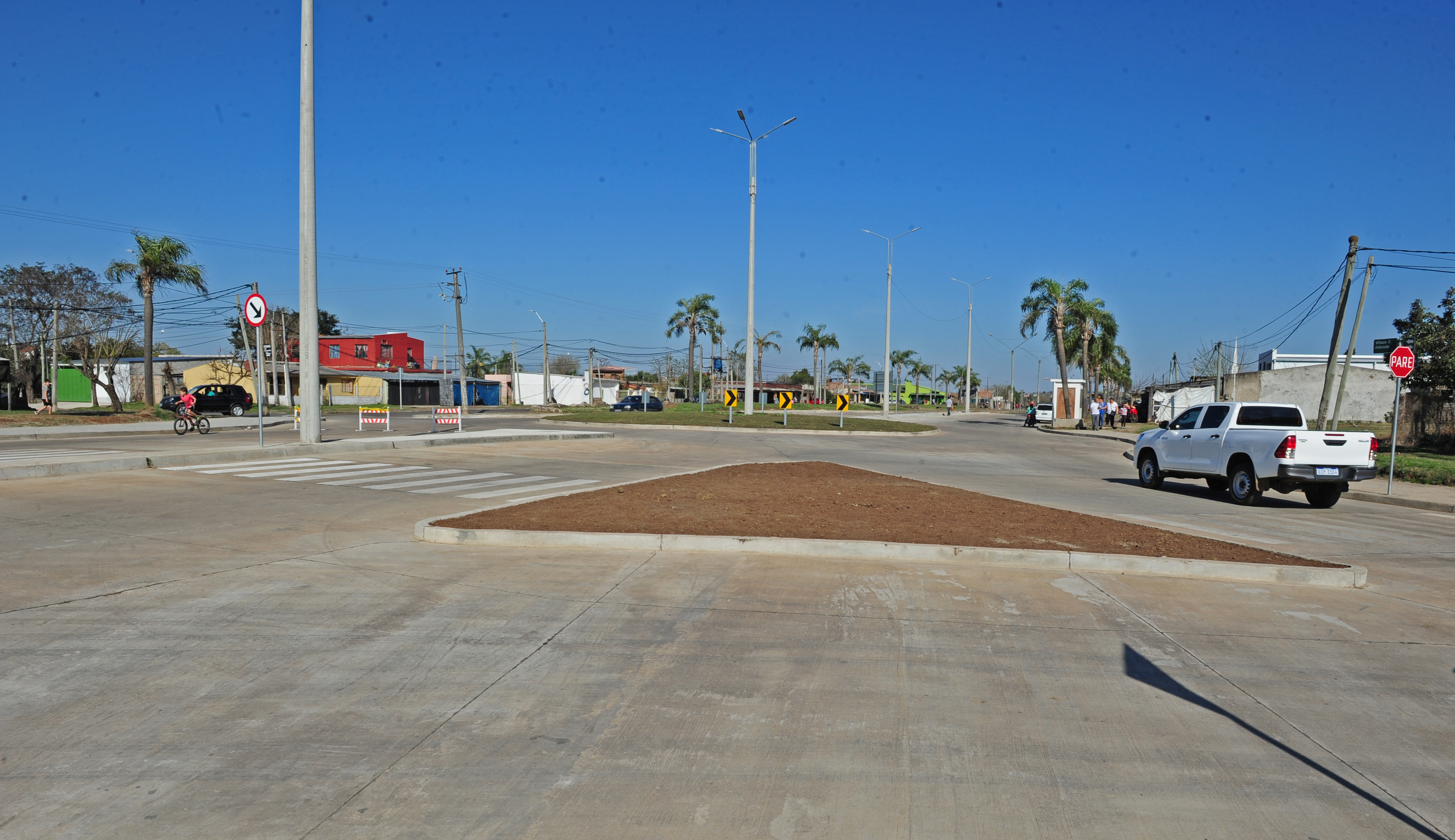 Avenida Baltasar Brum de la ciudad de Artigas