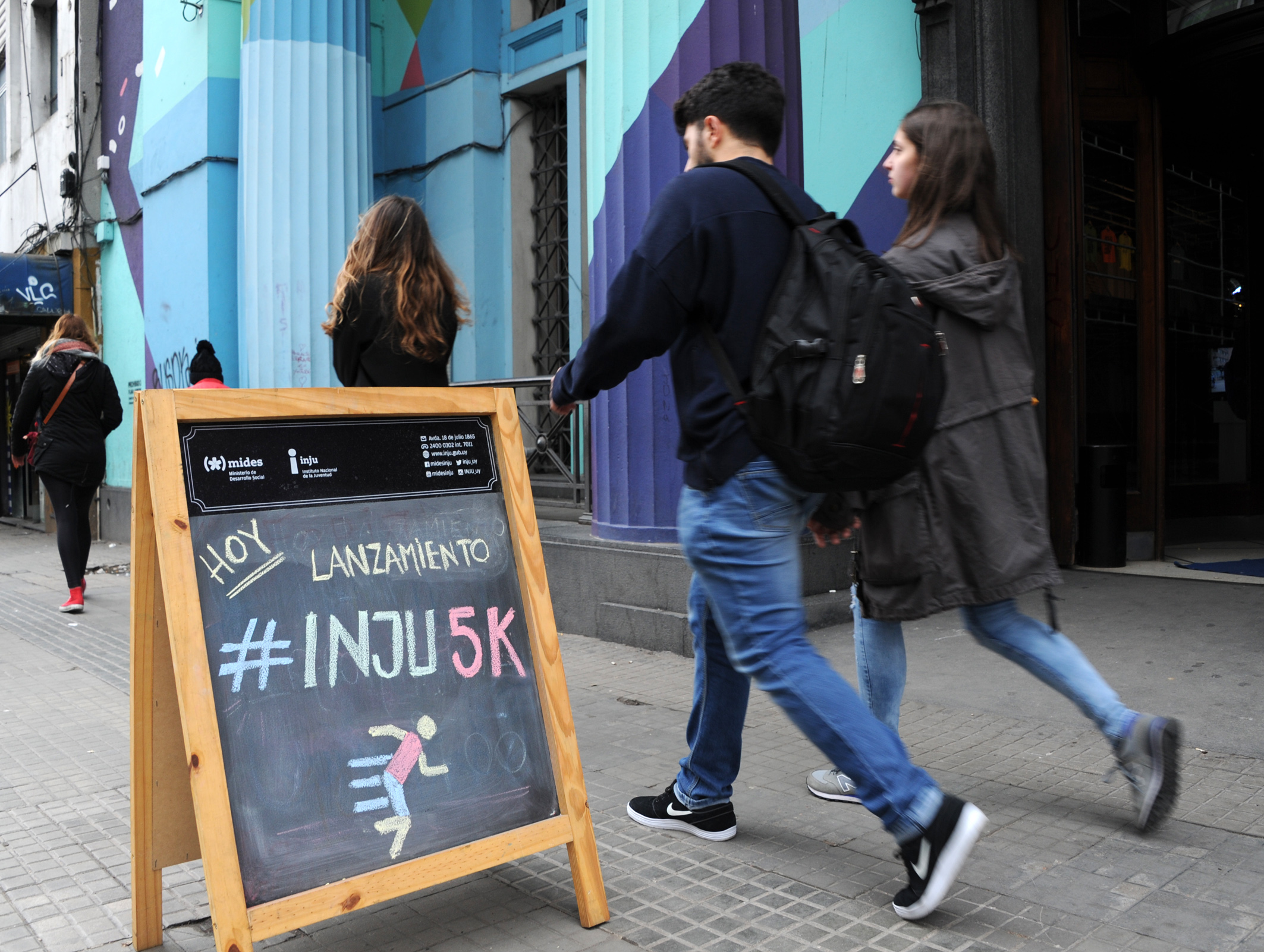 Exterior del local del INJU
