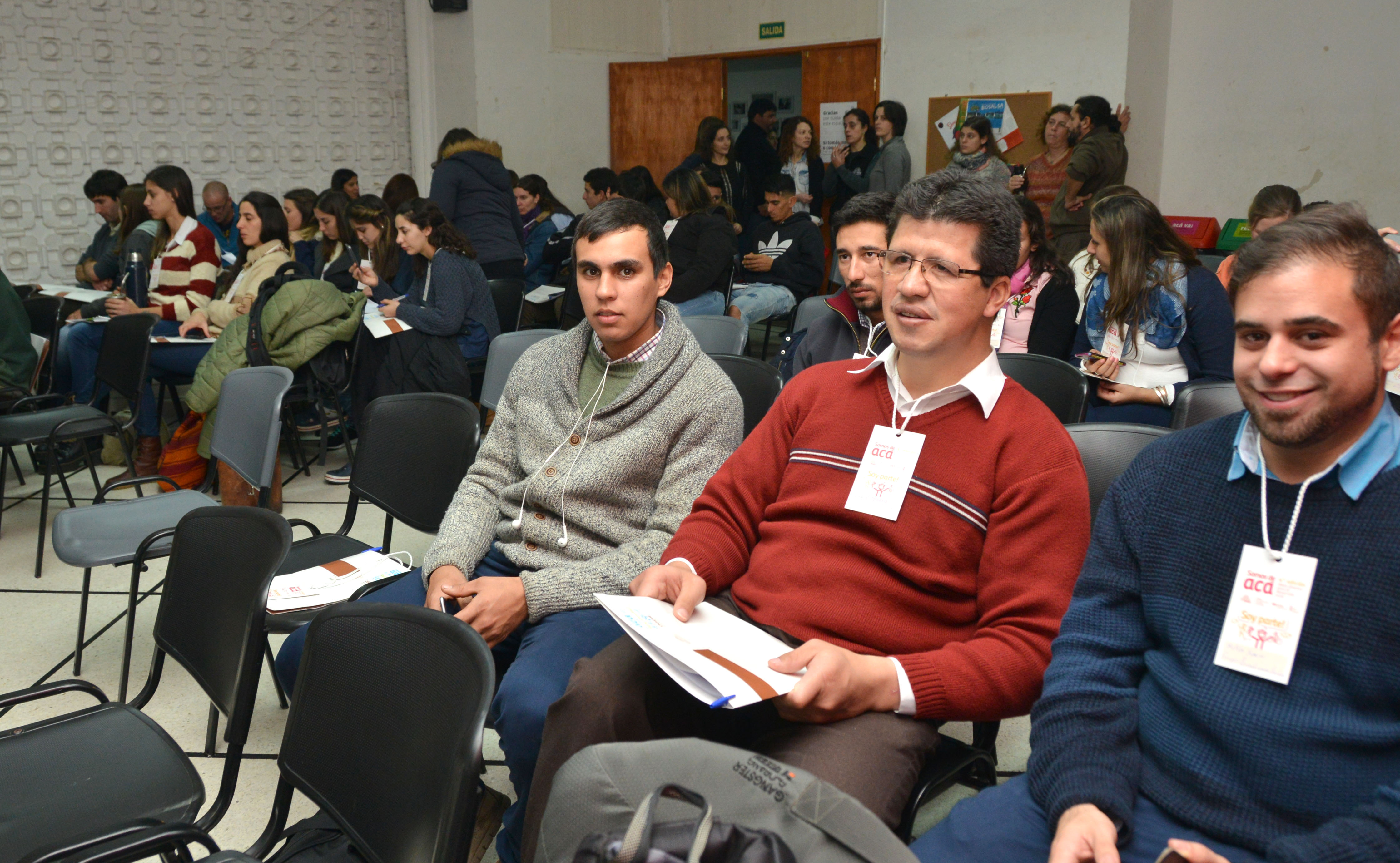 Jóvenes referentes de los proyectos seleccionados