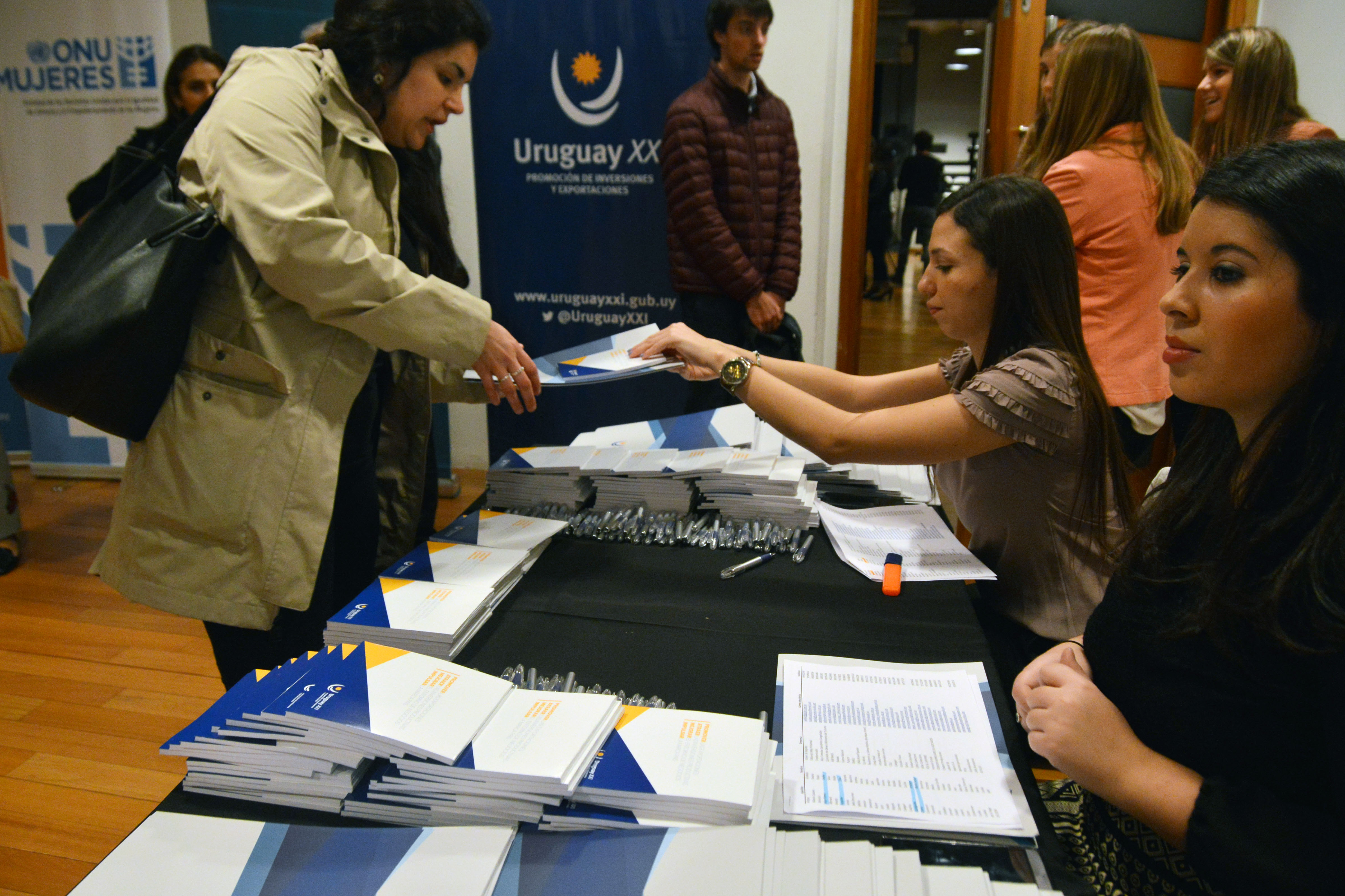 Mujeres exportadoras en Uruguay