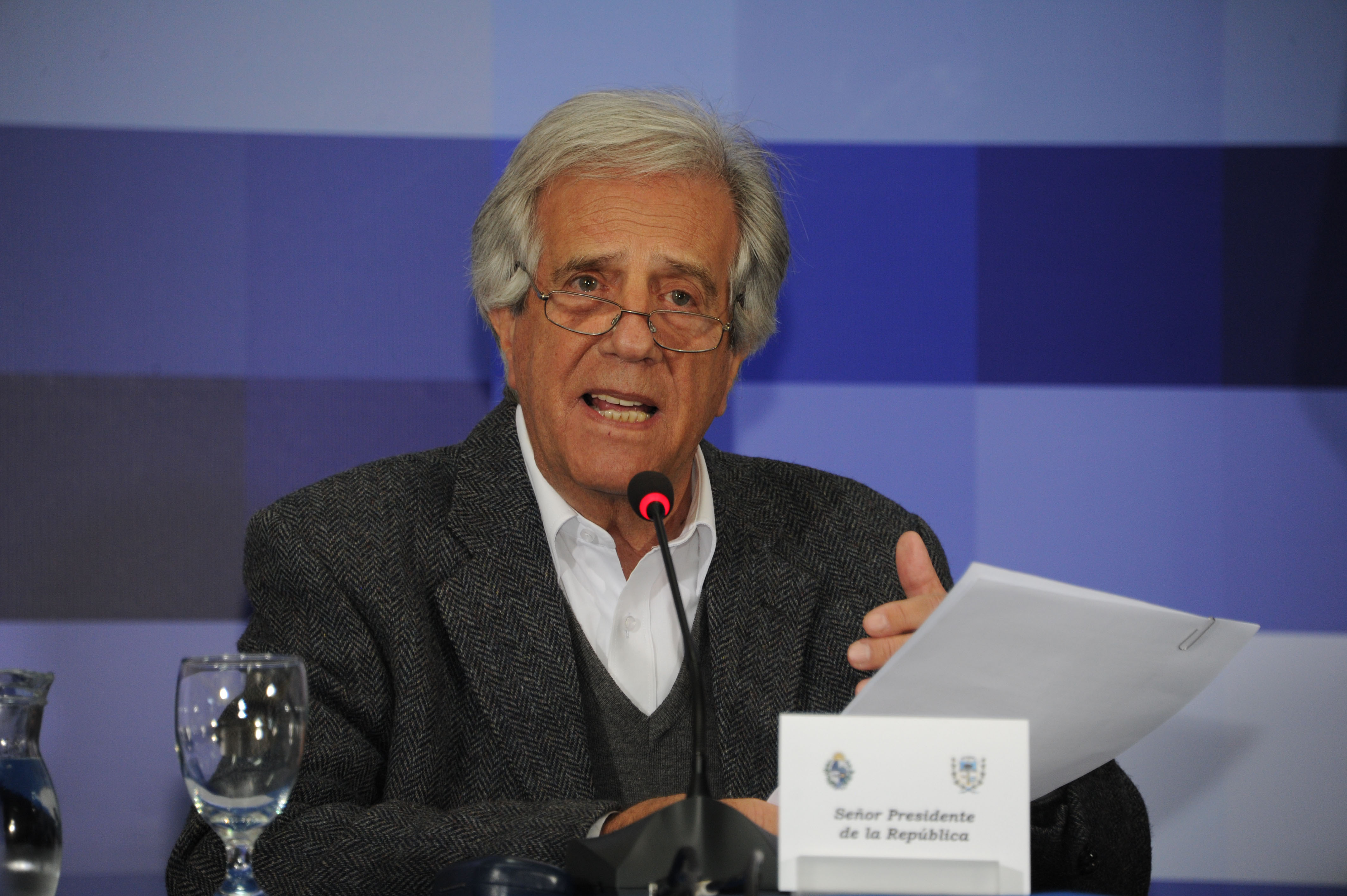 Presidente Tabaré Vázquez