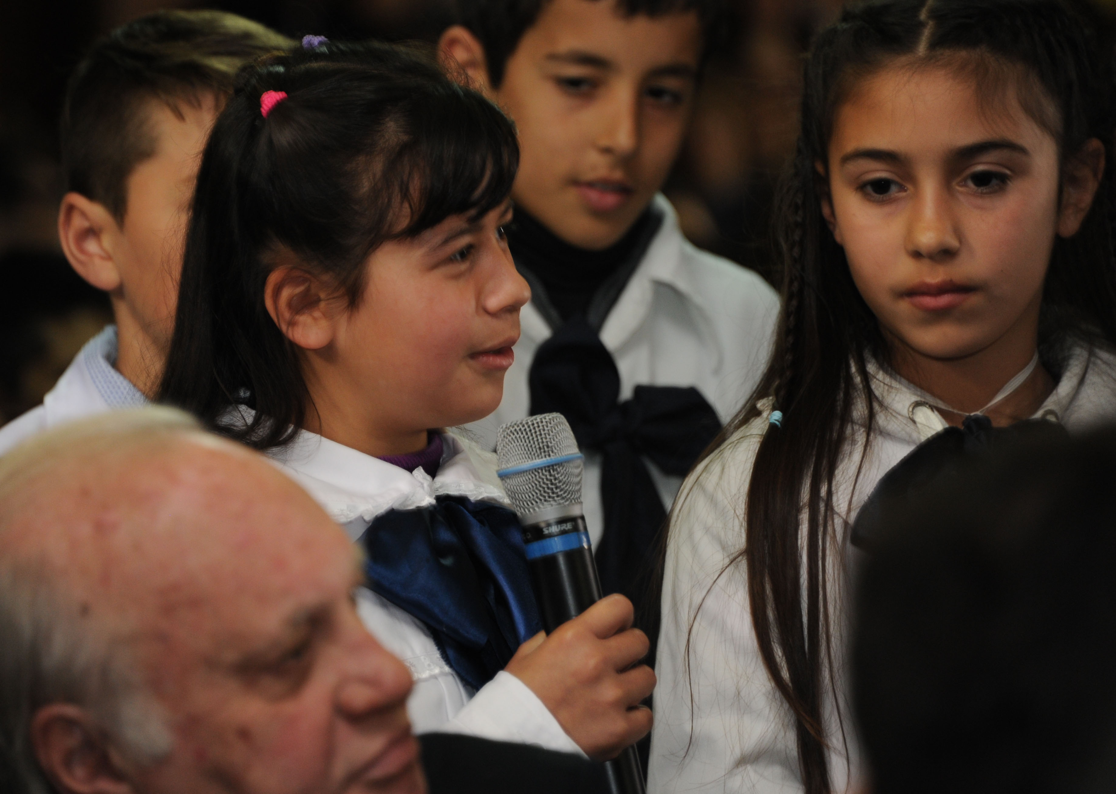 Vecina de Nuevo Berlín dialoga con el presidente