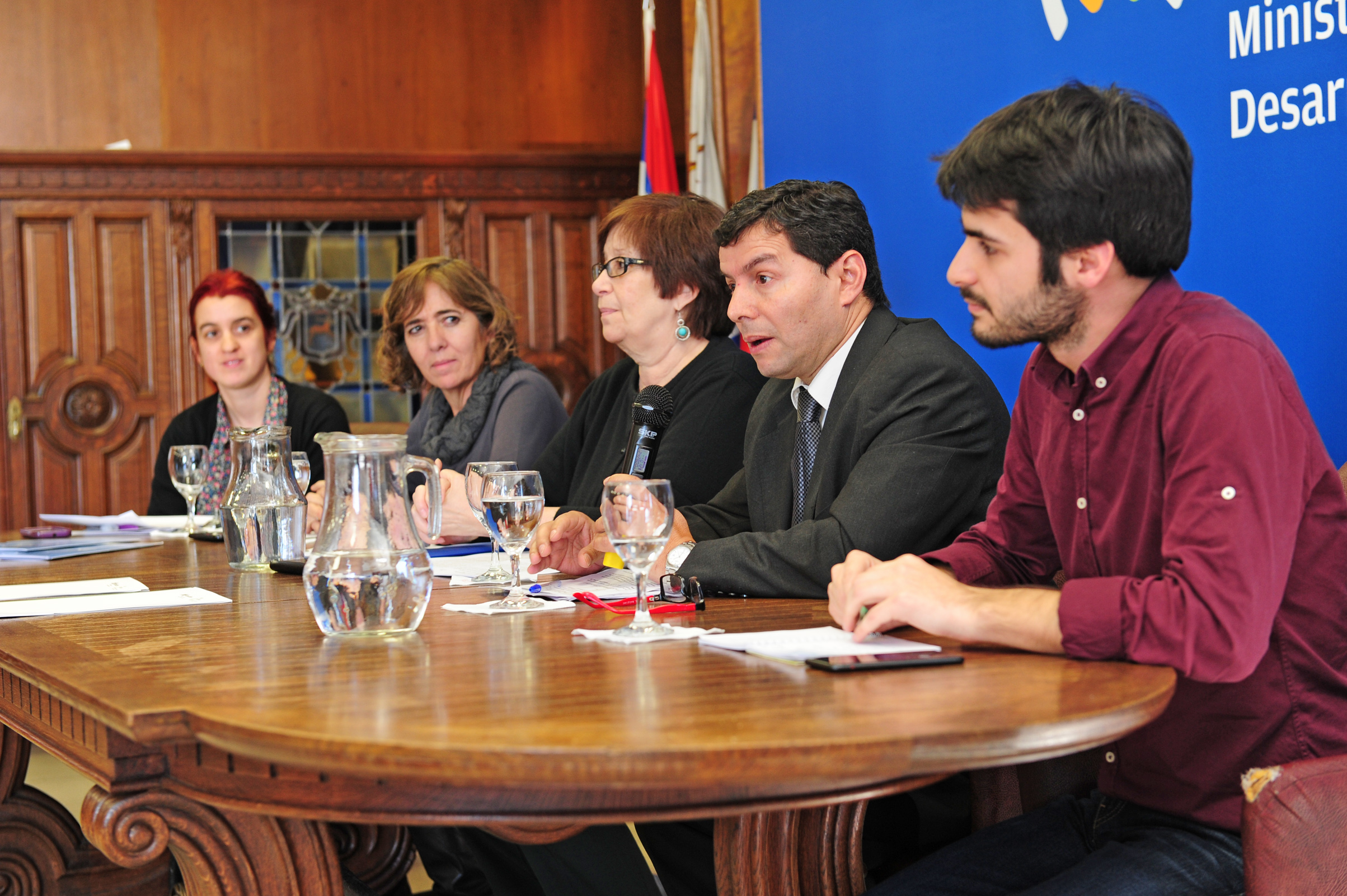 Director general del Inefop, Eduardo Pereyra, haciendo uso de la palabra