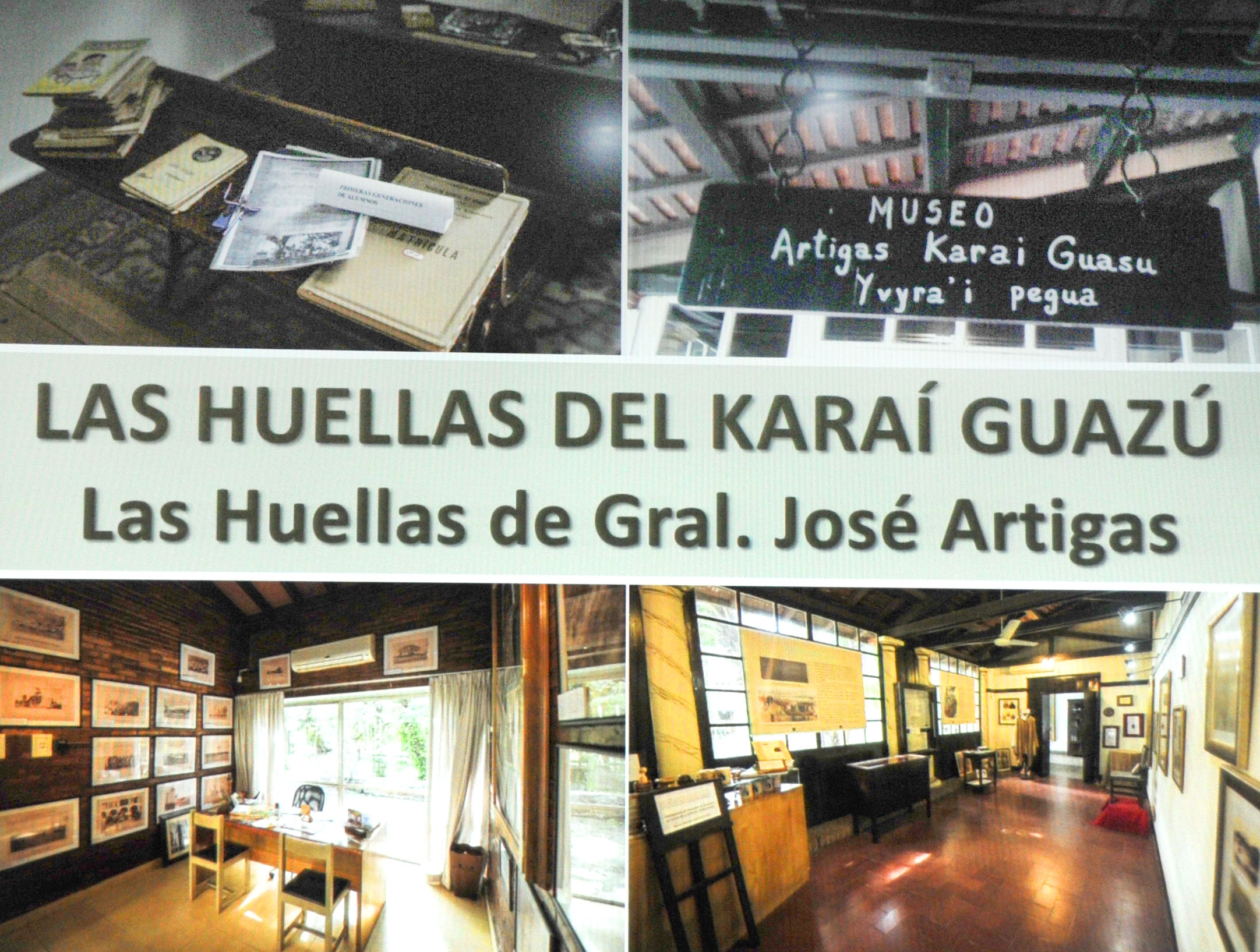 Gráfica Las Huellas de Karai Guazú - Las Huellas de José Artigas