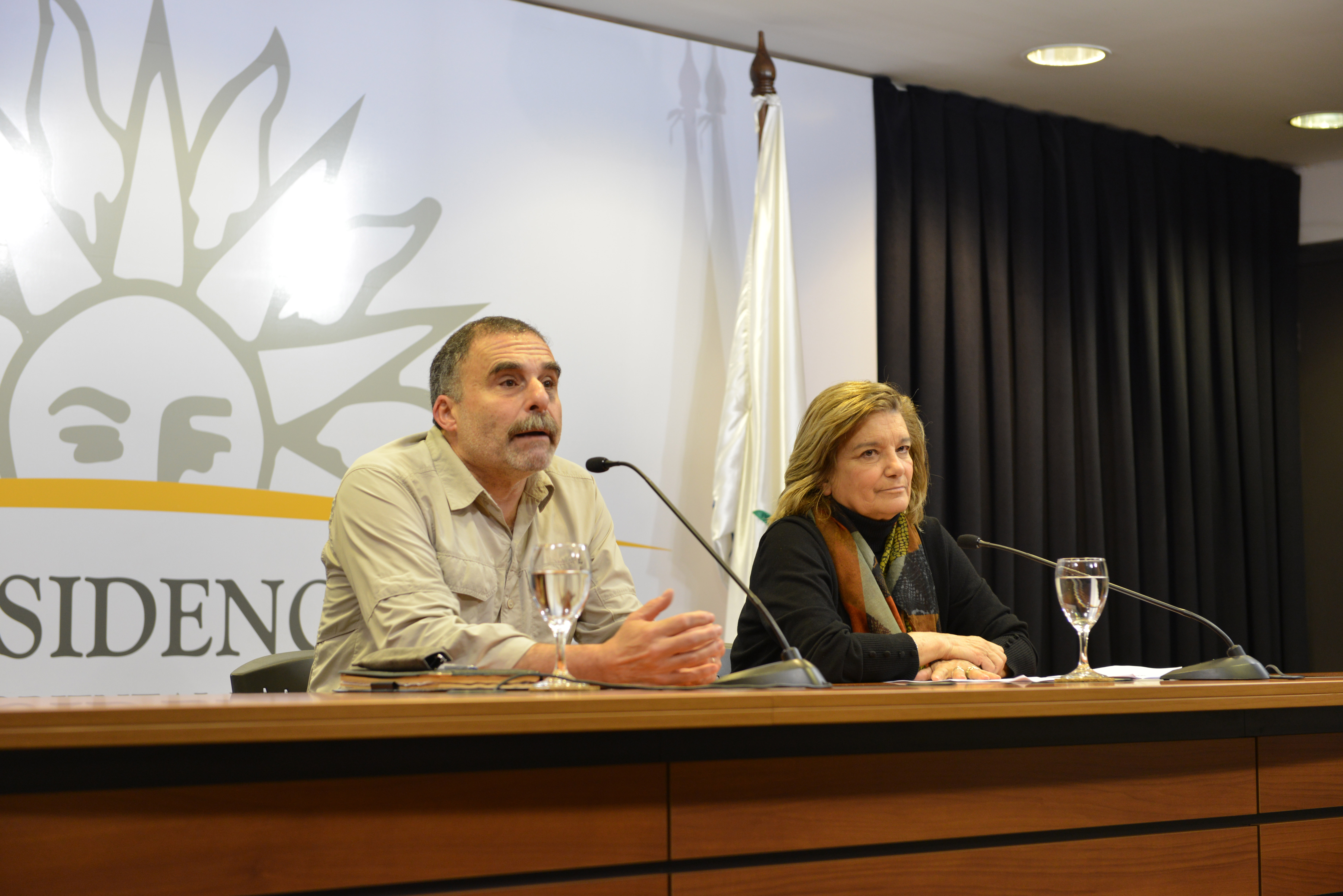 Carlos Colacce y Eneida de León