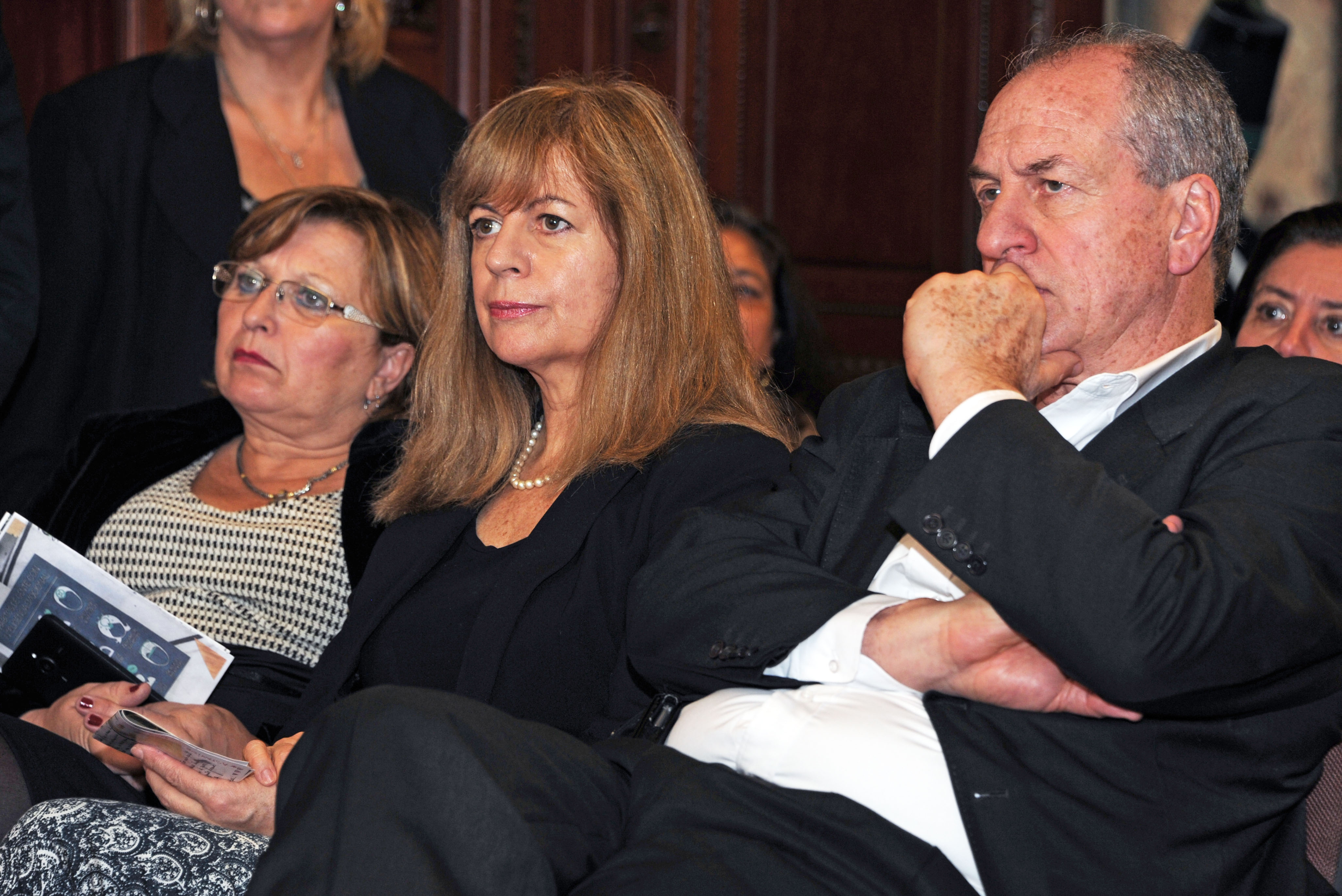 Autoridades asistentes a la actividad