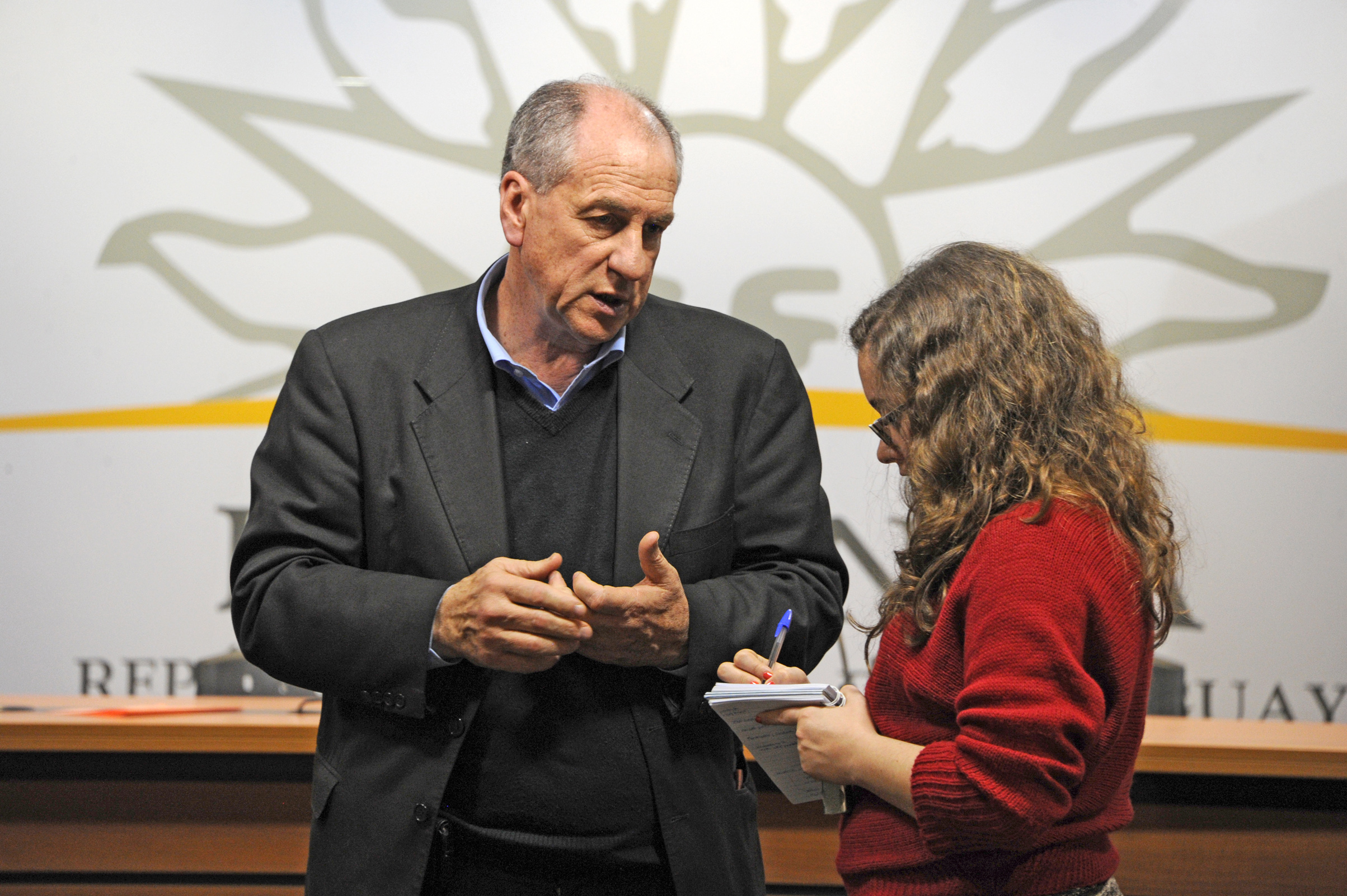 Ministro Ernesto Murro, una vez finalizada la actividad