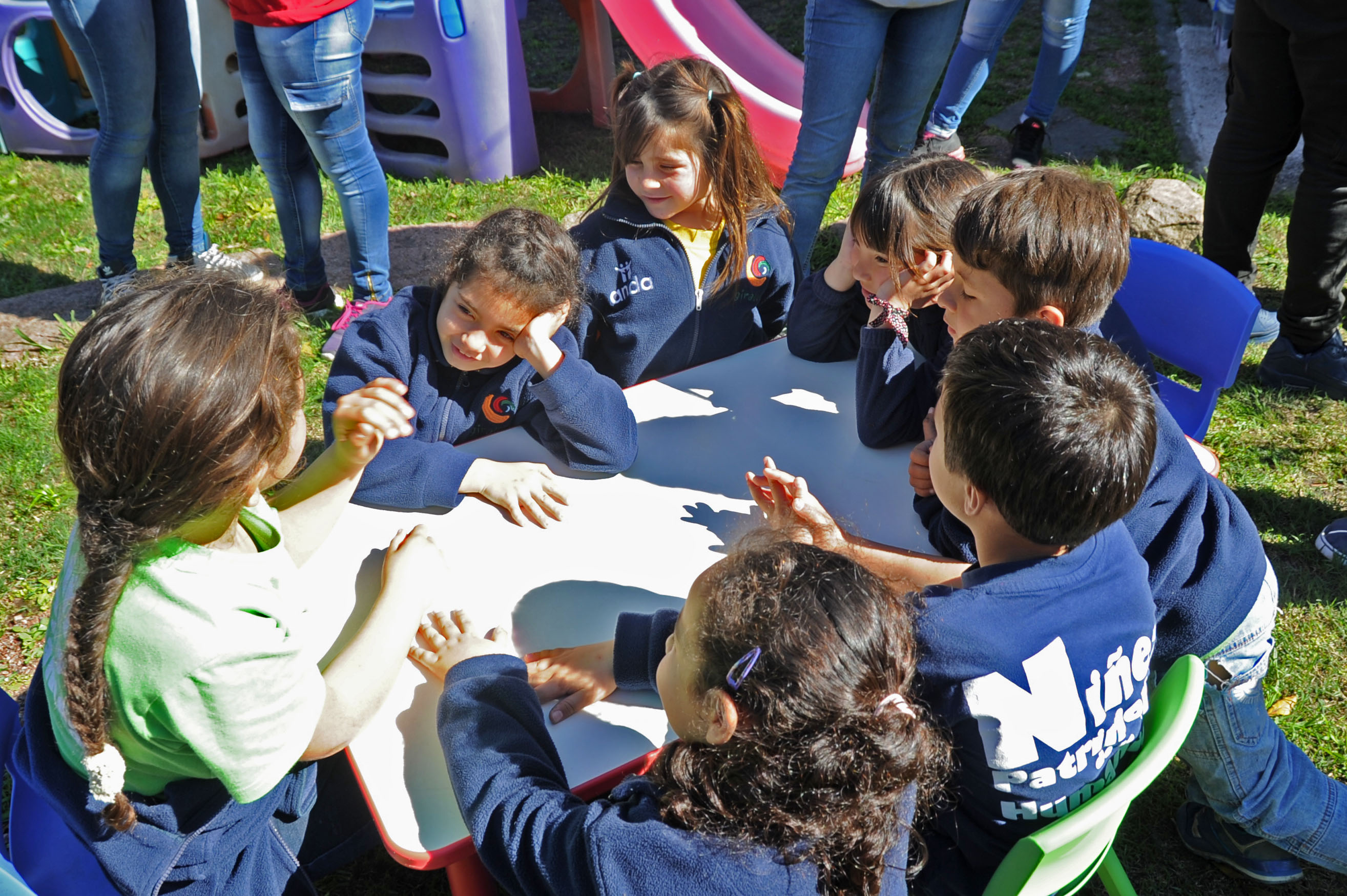Niños que asisten al CAIF