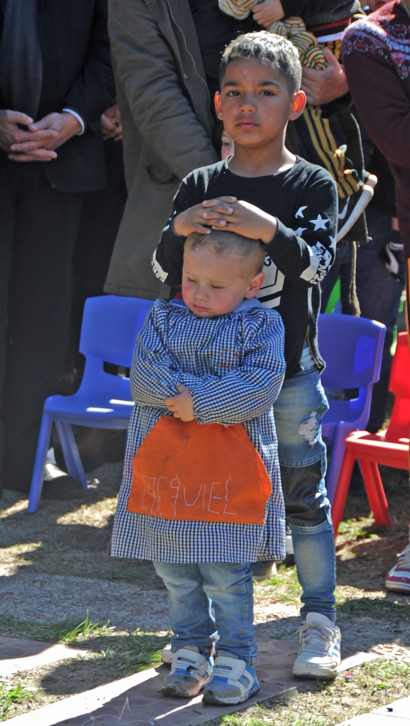 Niños que asisten al CAIF