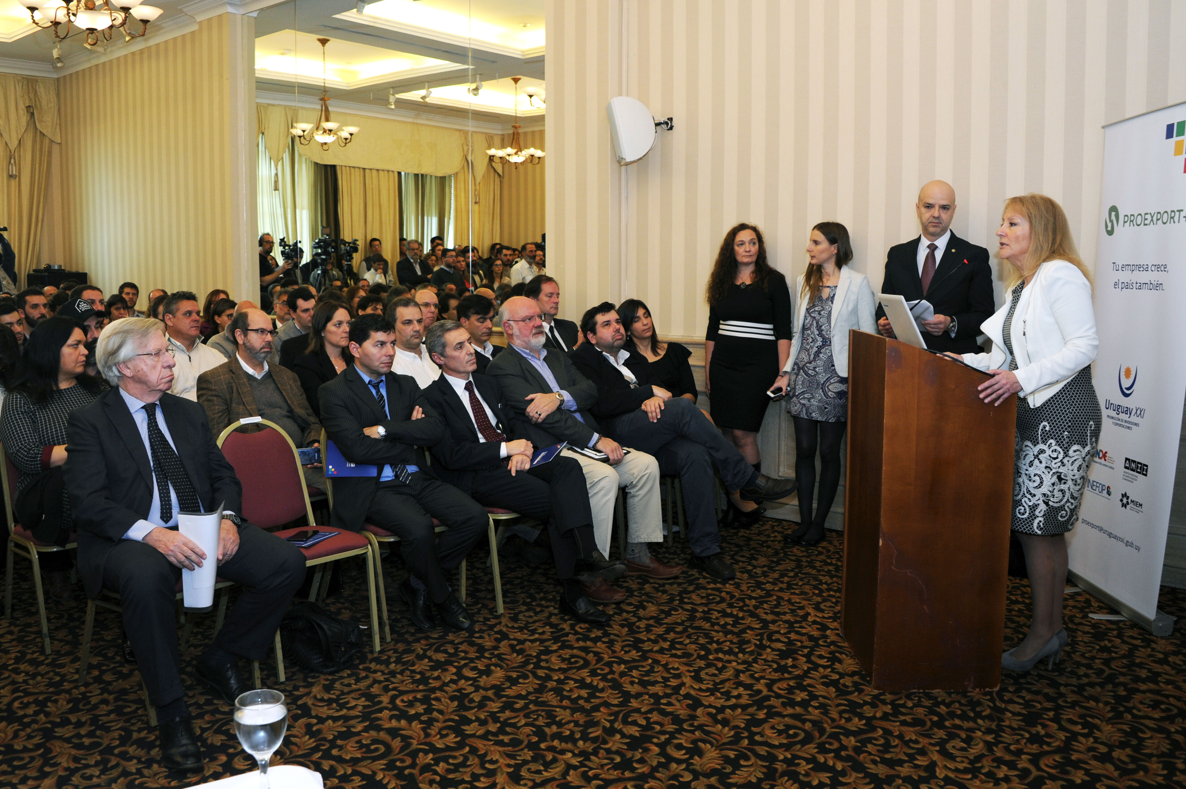 Asistentes a la presentación de Proexport+