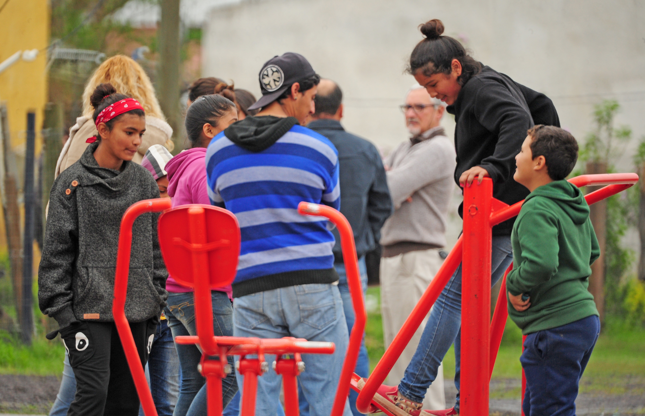 Inauguración de viviendas en exasentamiento Las Láminas